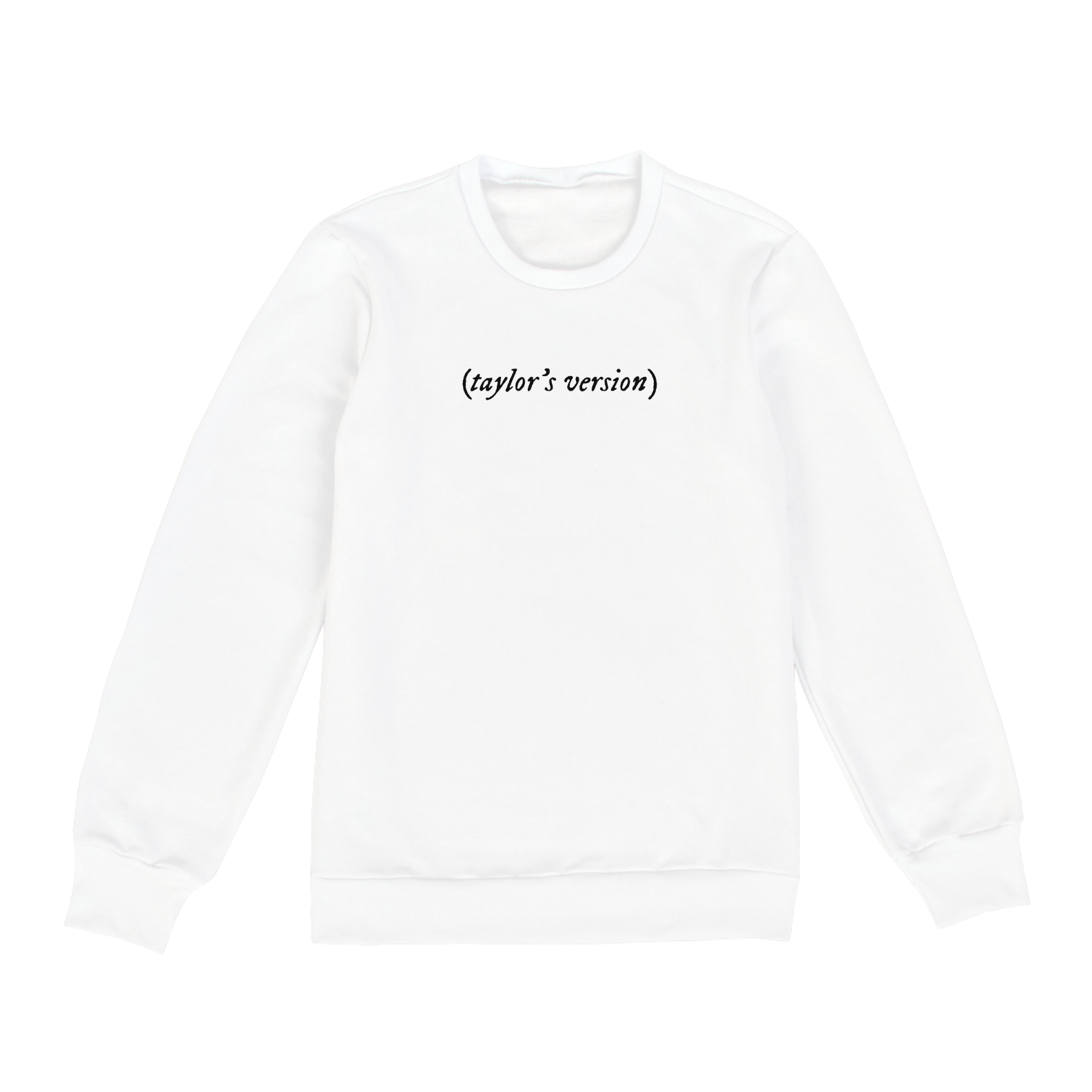 Taylors version moletom branco