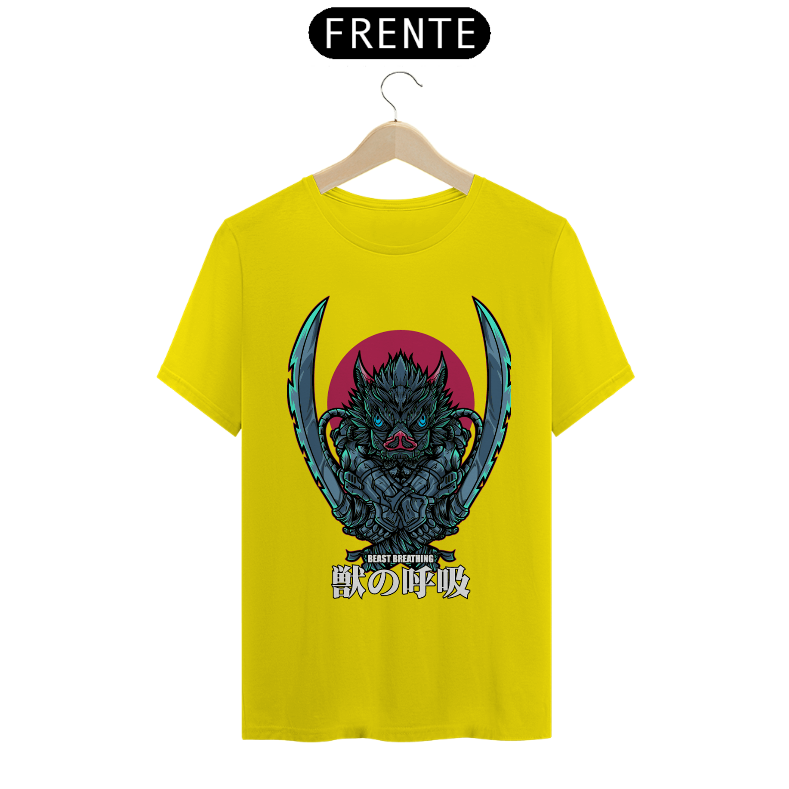 Camiseta Quality Masculina (Mech Inosuke)