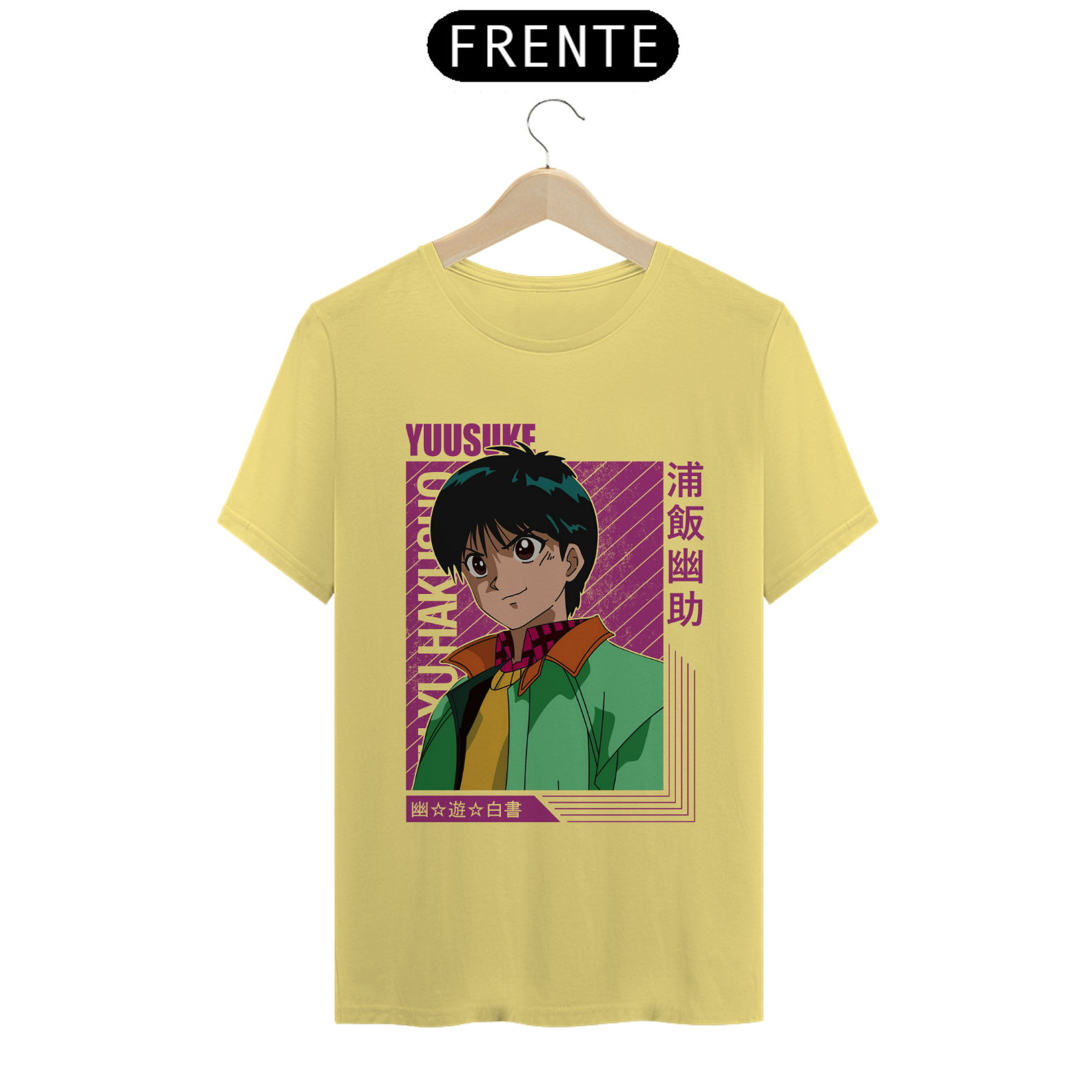 Camiseta Estonada Masculina (Yusuke Urameshi)