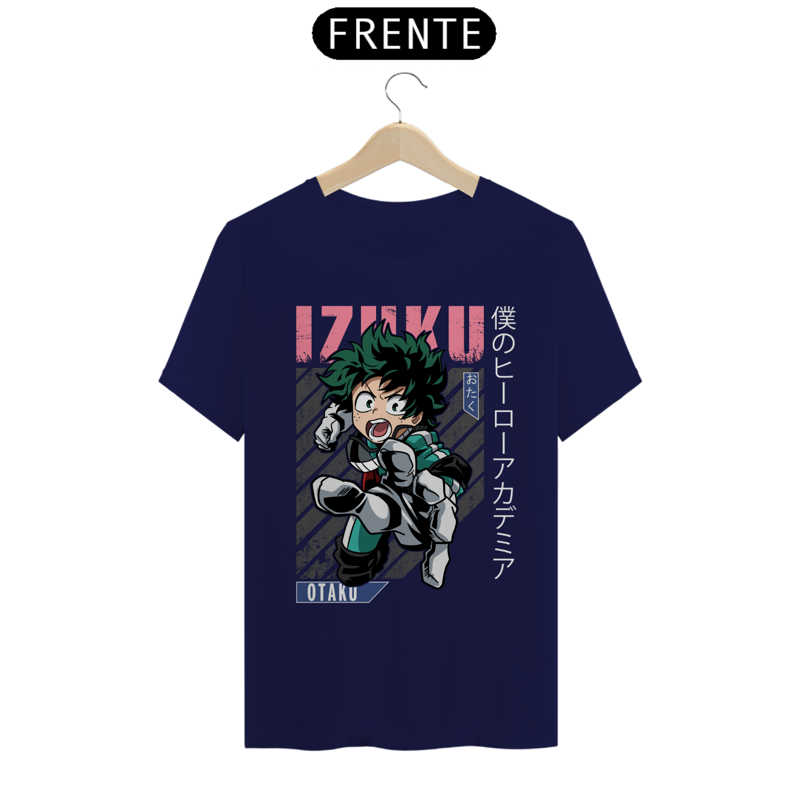 Camiseta Masculina do Izuku Midoriya