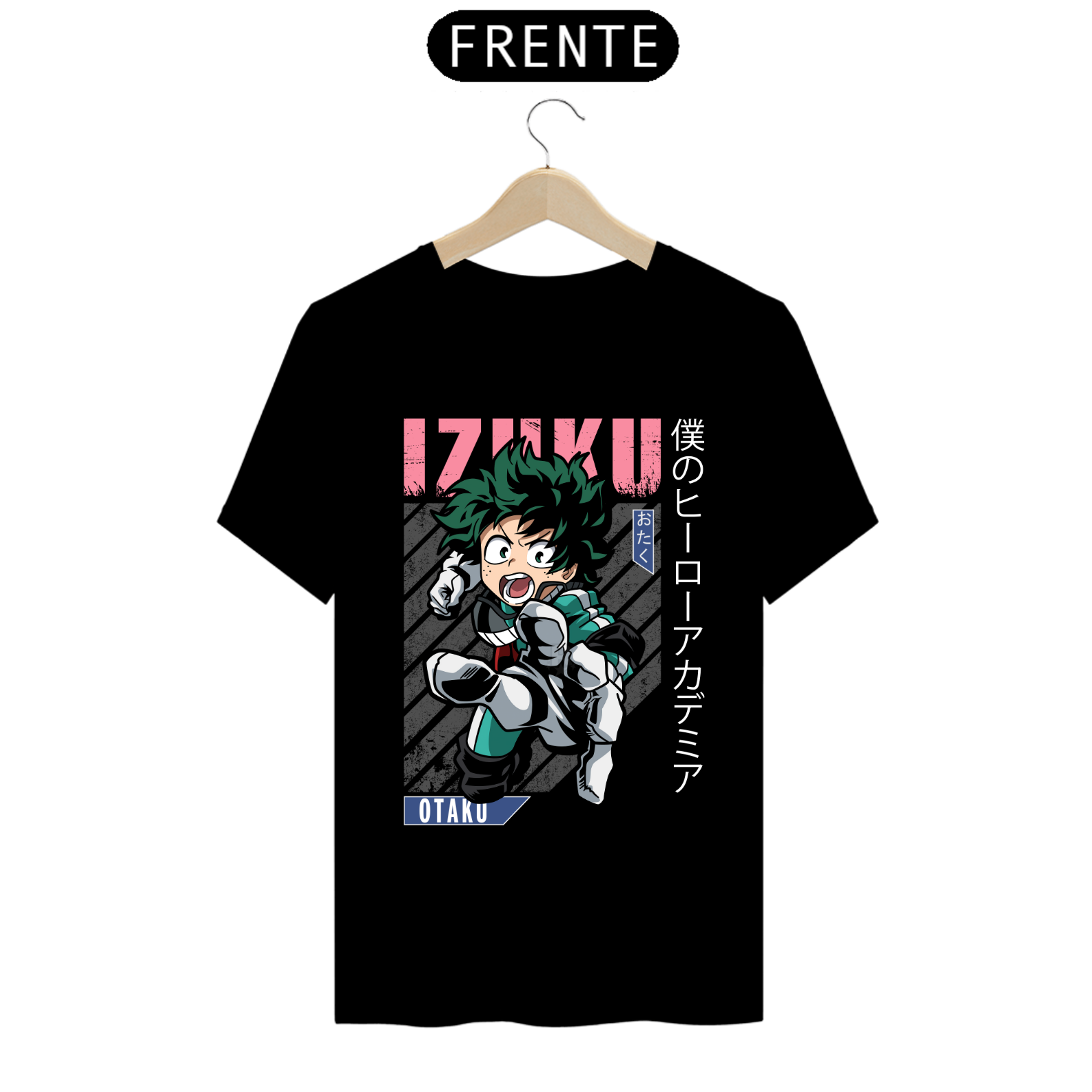Camiseta Prime Masculina (Izuku Midoriya)