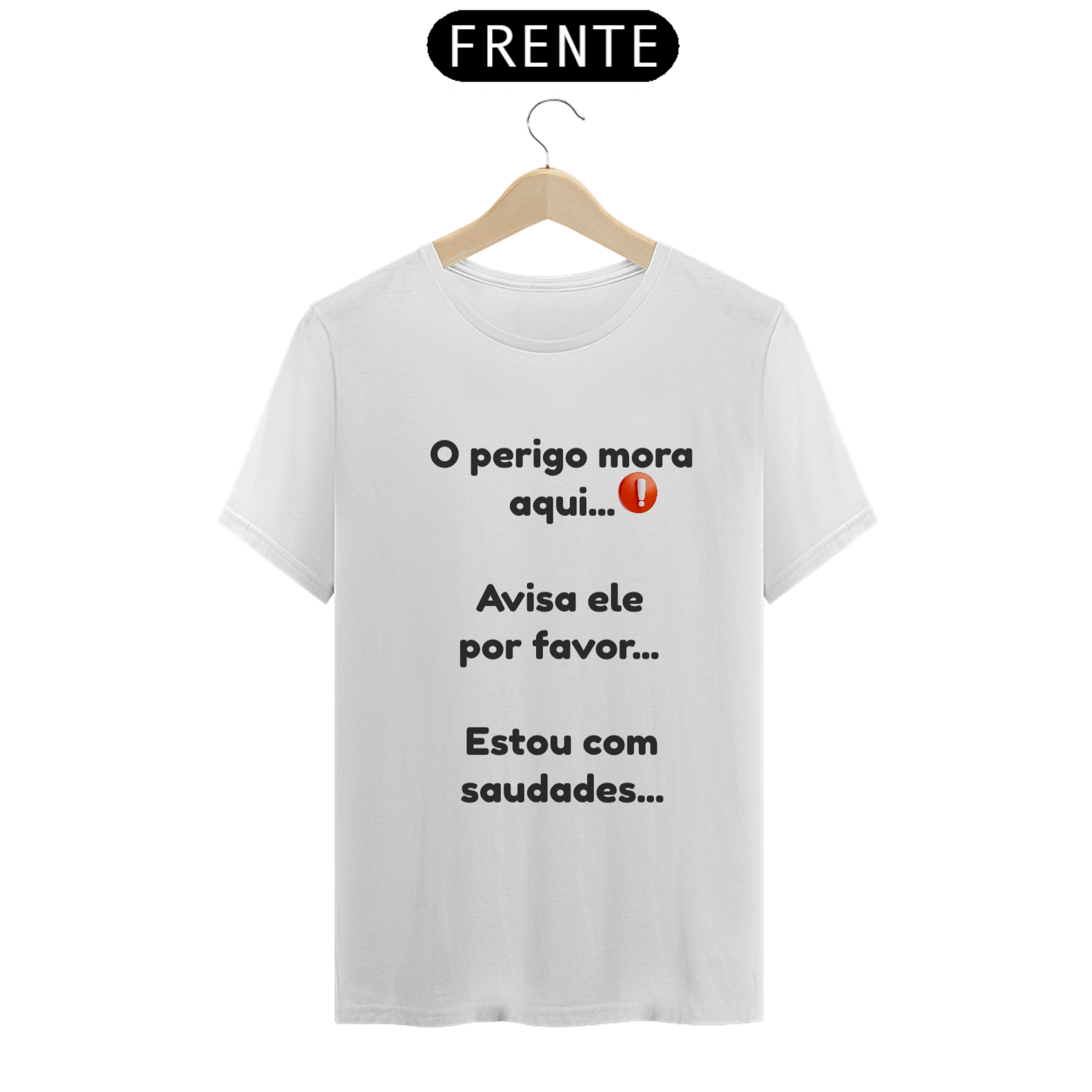 Nome do produto: Camisa Frases Mod1
