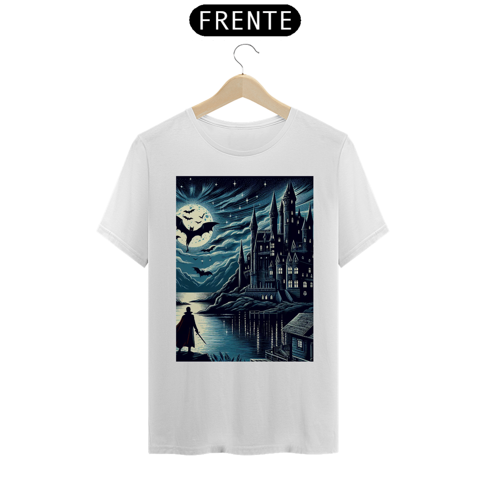 Camisa T-Shirt Classic - Noite Assombrosa