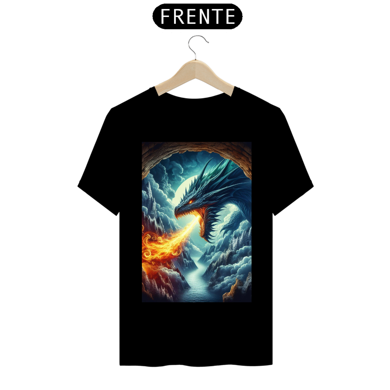 Nome do produto: Camisa T-Shirt Prime - Dragão Celestial