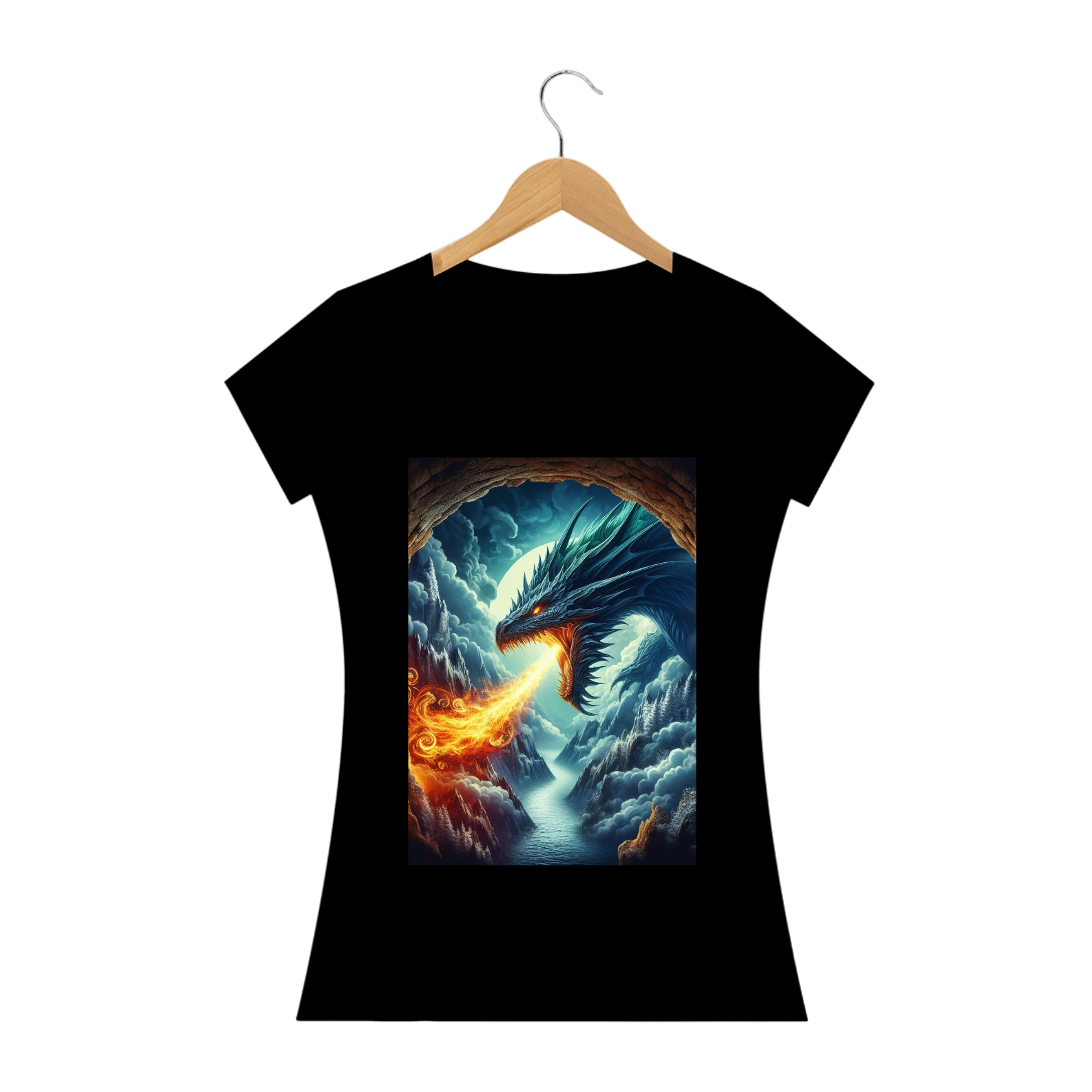 Camisa Baby Long Prime - Dragão Celestial