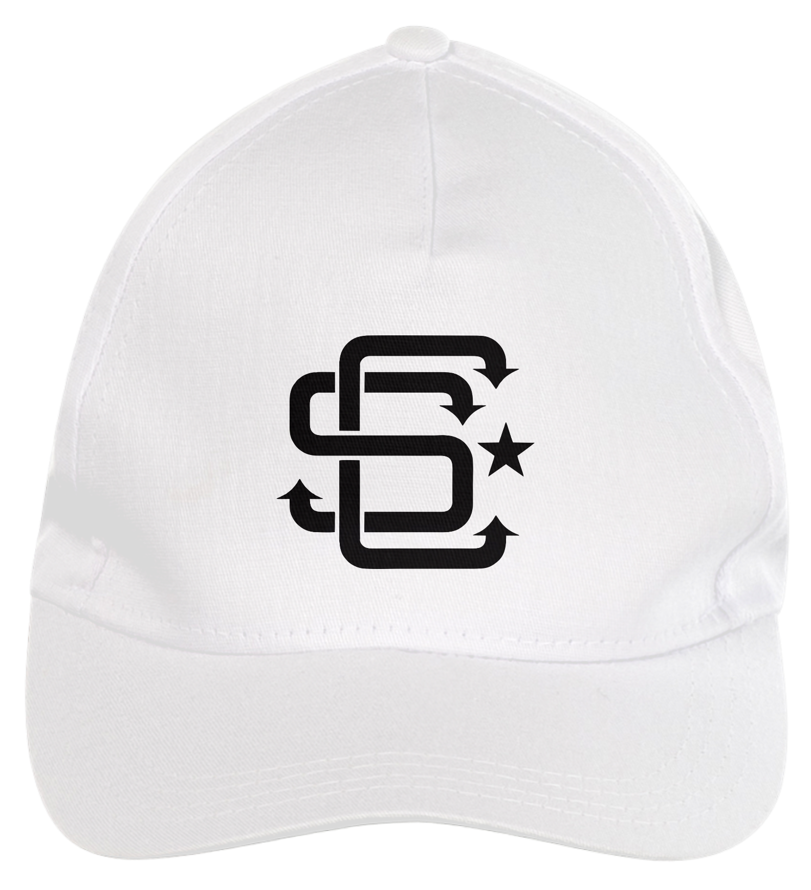 BONÉ CARTEL STANCE - ABA CURVA - SIMBOLO PRETO