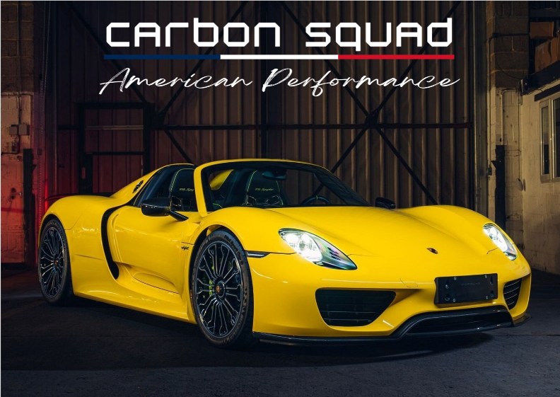Pôster Carbon Squad Porsche 918 Spyder