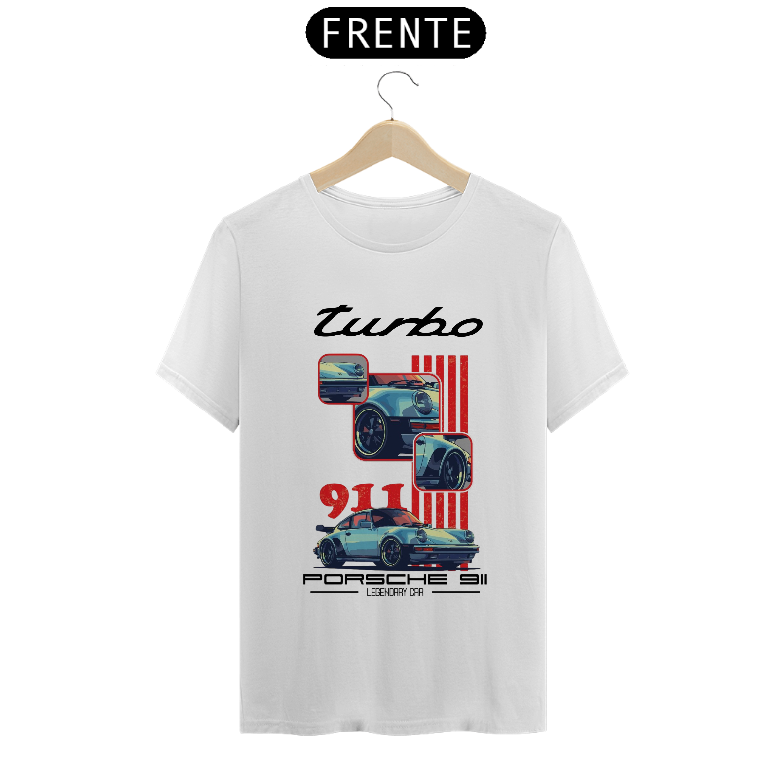 Camiseta Carbon Squad Porsche 911 Turbo