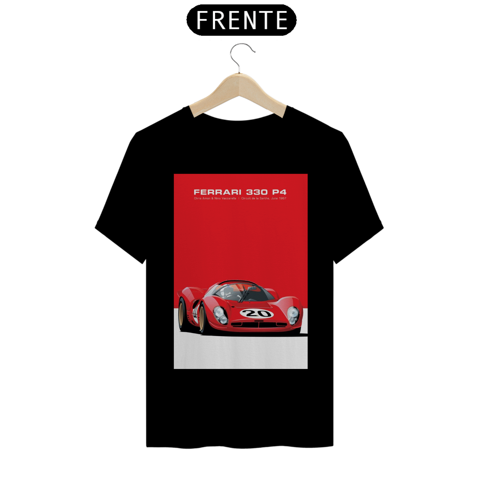 Camiseta Carbon Squad Ferrari 330 P4