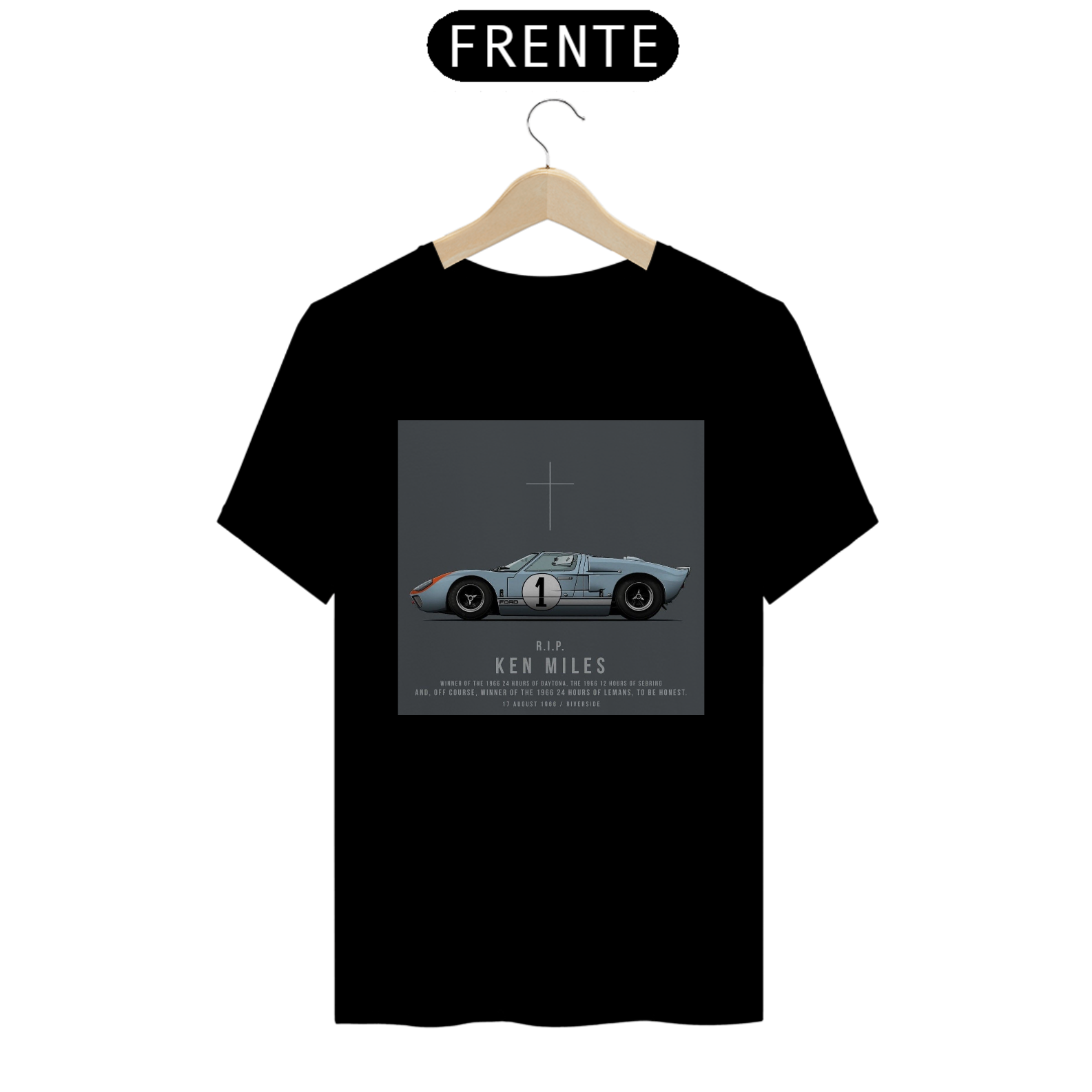 Camiseta Carbon Squad Ken Miles Ford GT40