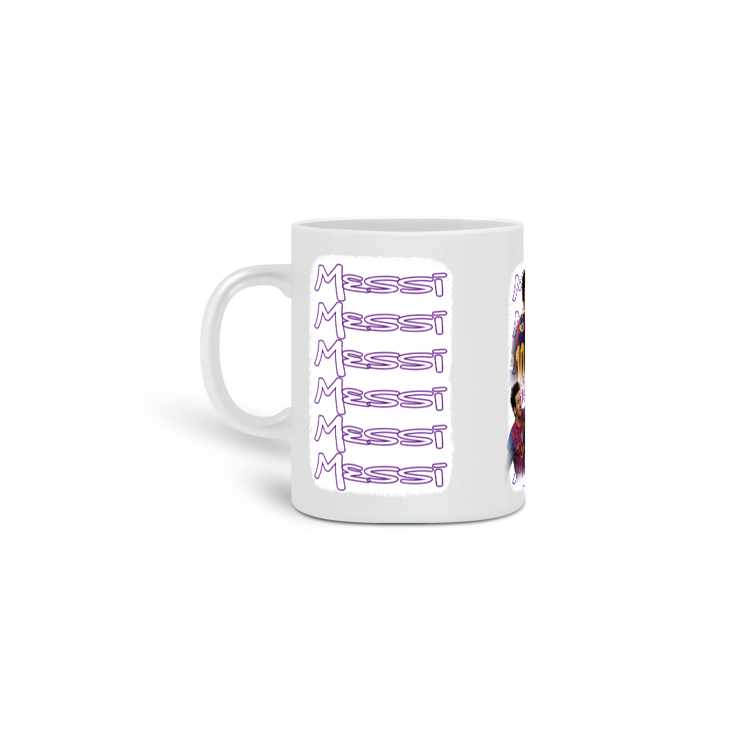 caneca -Messi