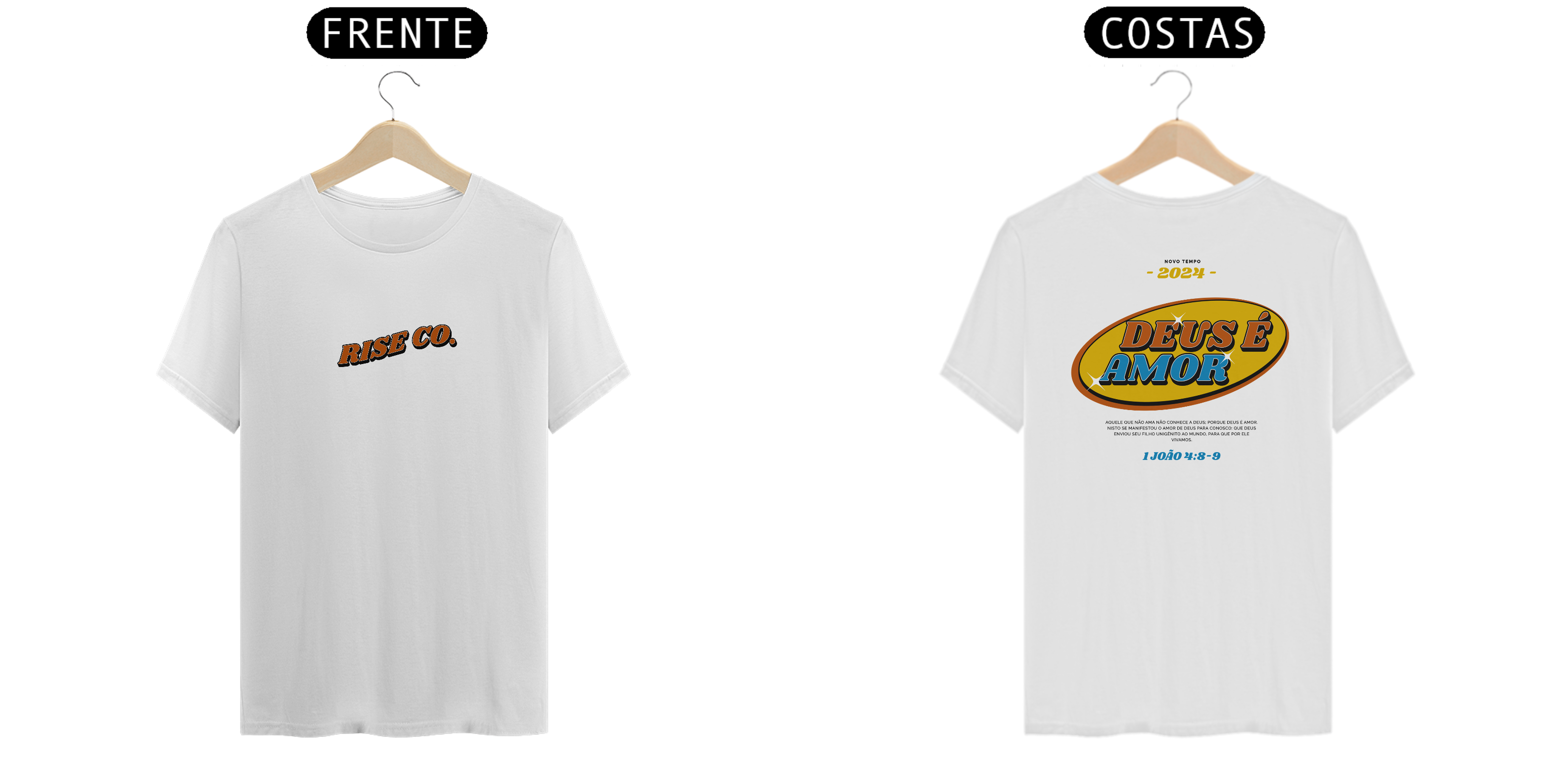 T-Shirt Deus é Amor