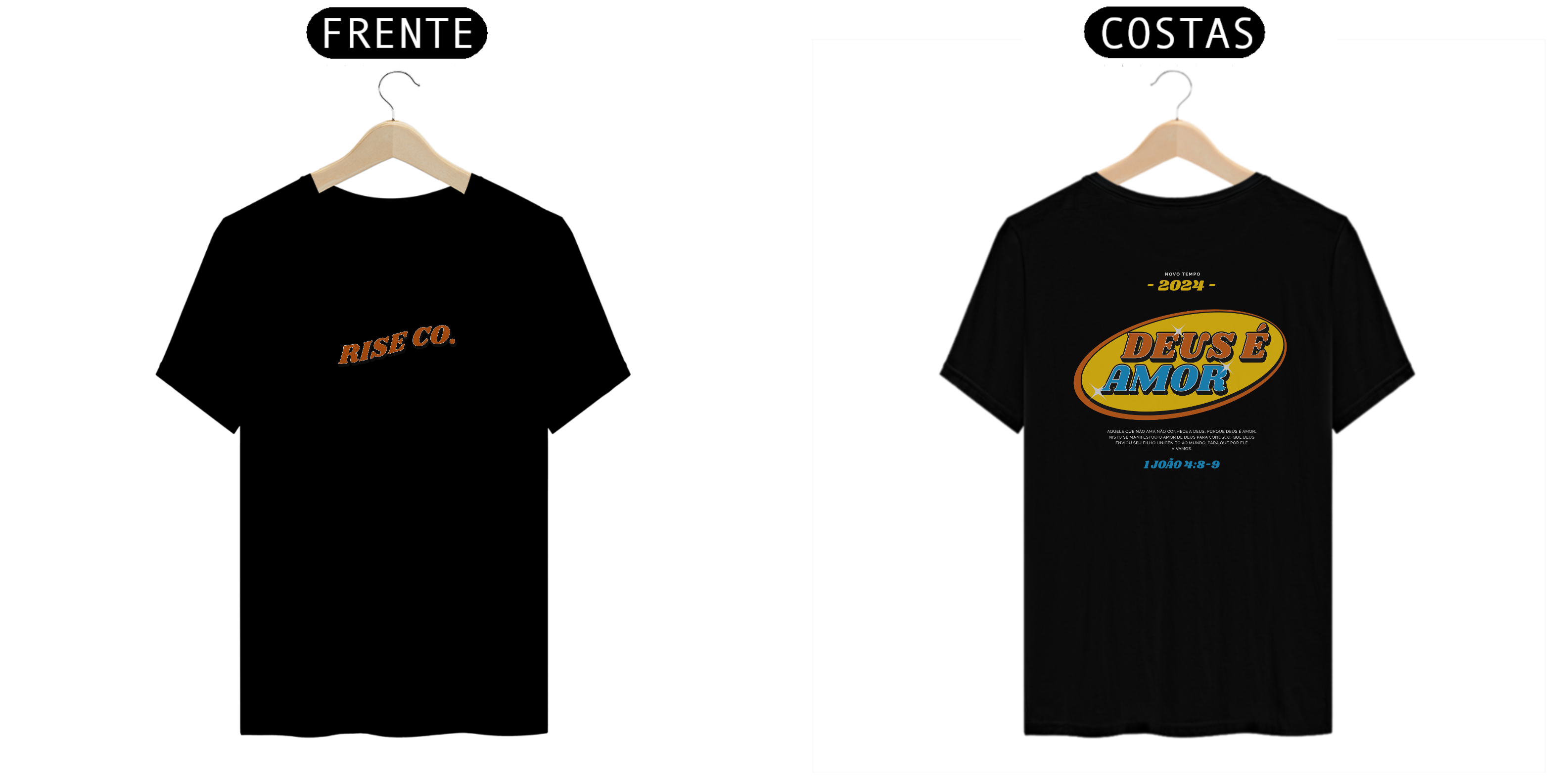 T-Shirt Deus é Amor