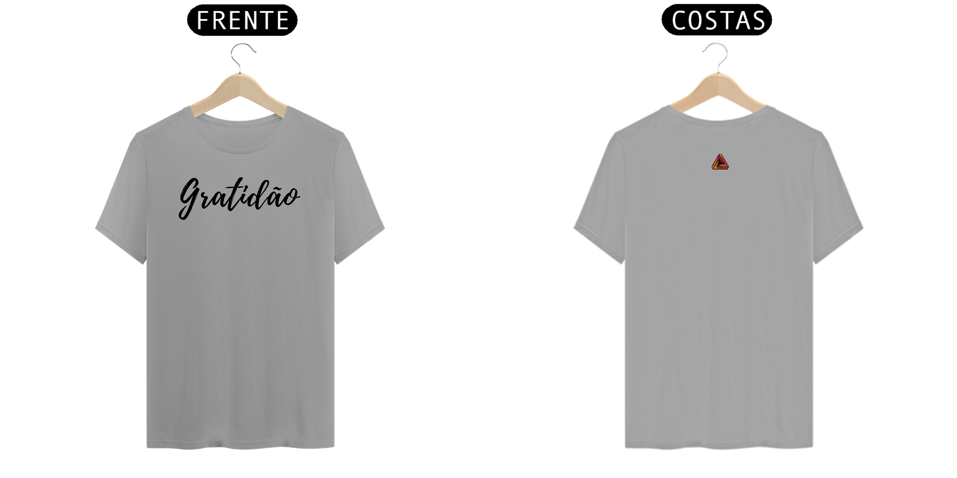 Camiseta básica - Gratidão