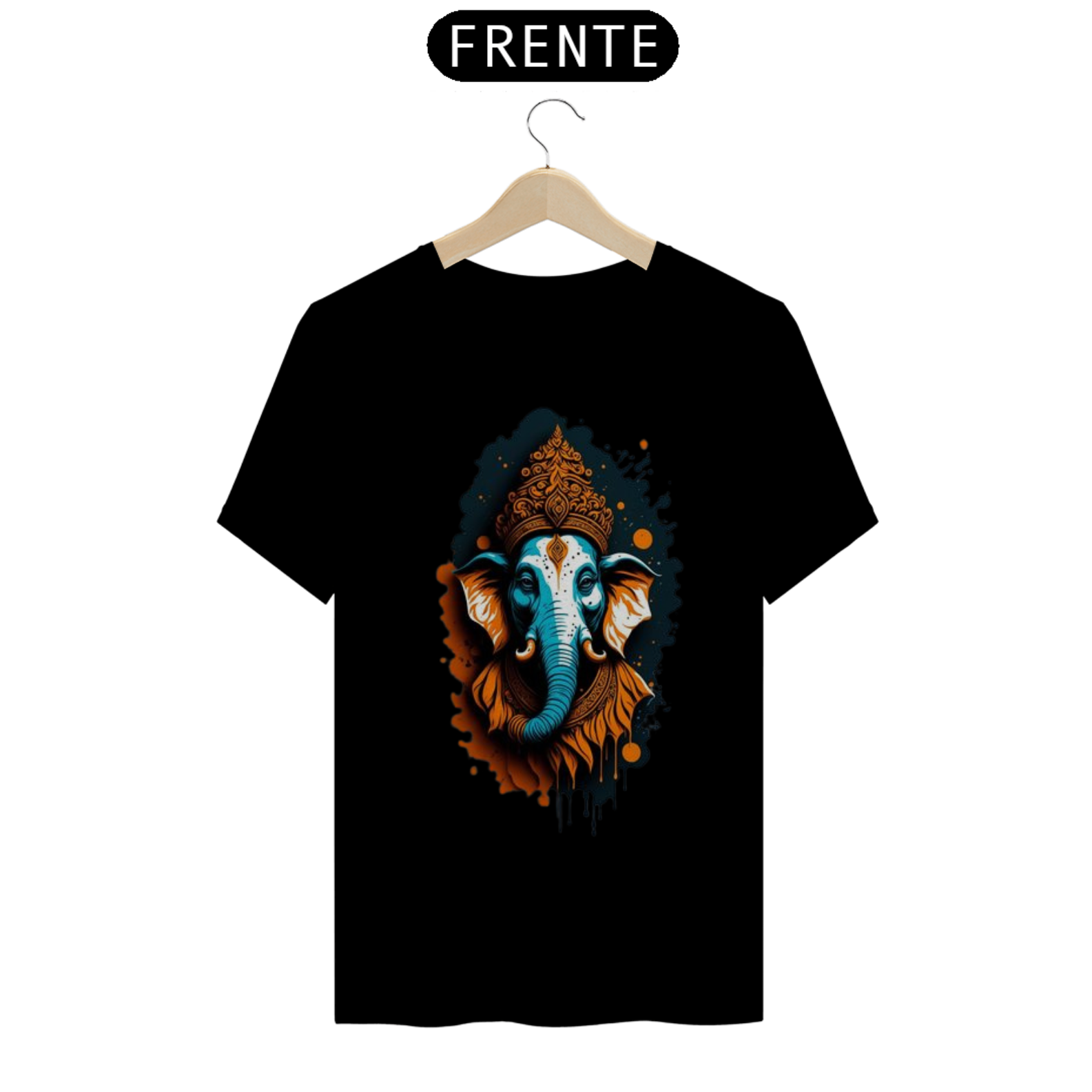Camiseta  elefante indiano