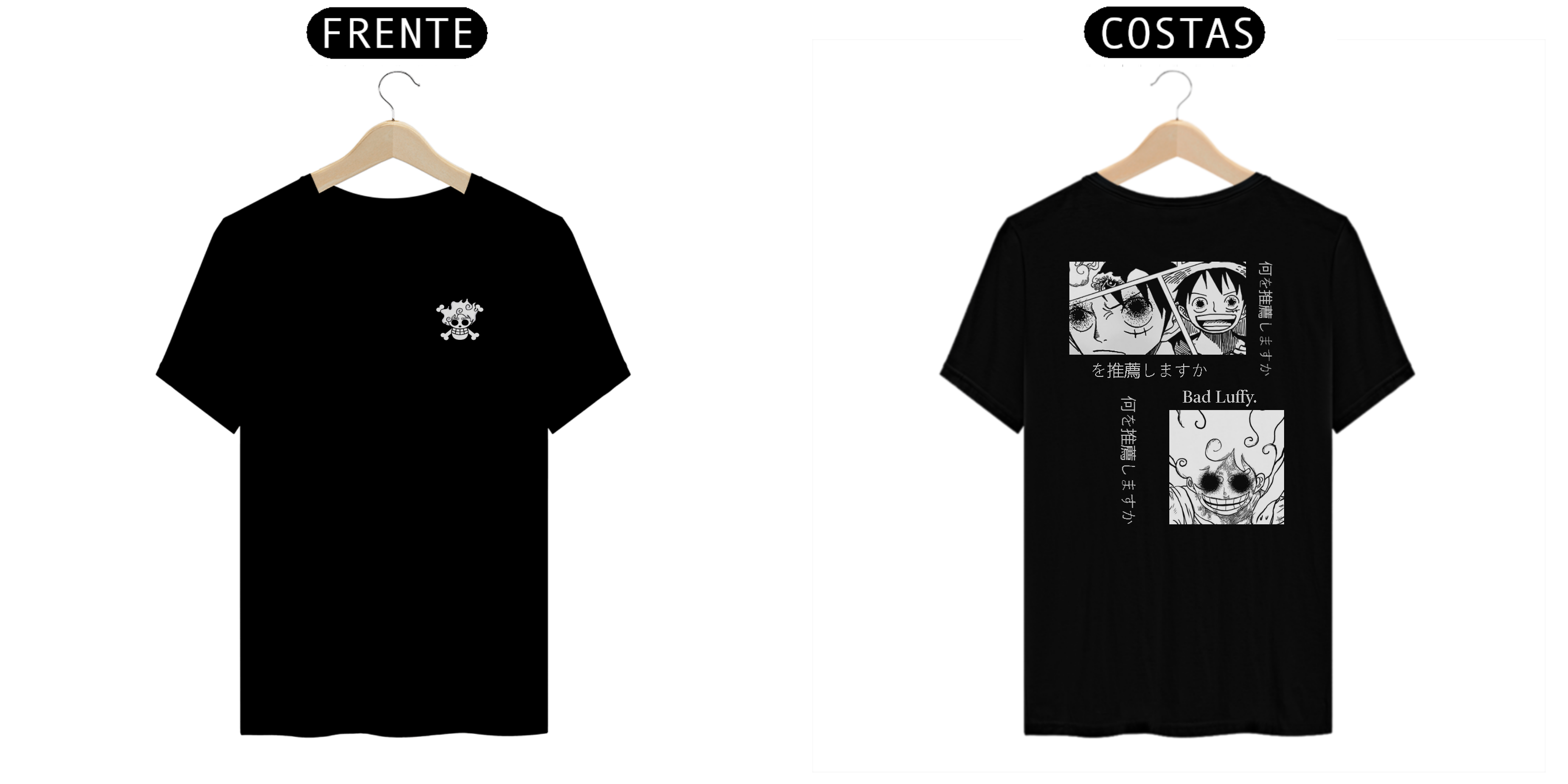 Camiseta Premium Luffy (One Piece)