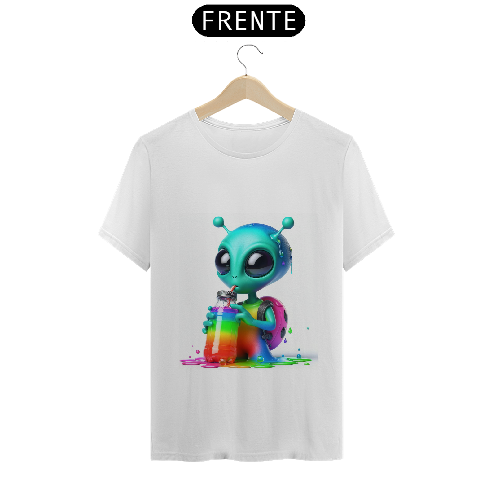 Camiseta - extraterrestre color