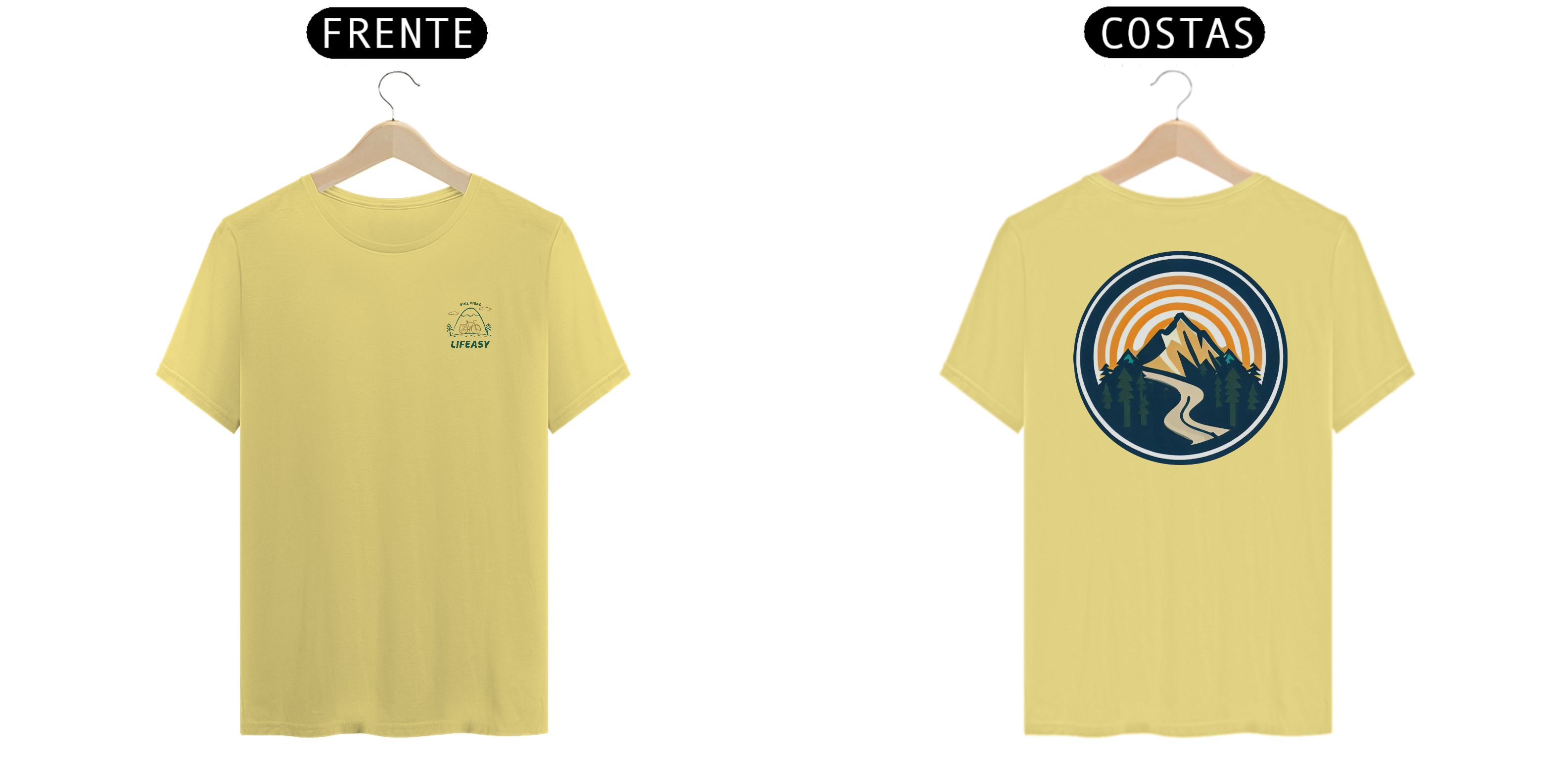 Camiseta Estonada Lifeasy Montanha