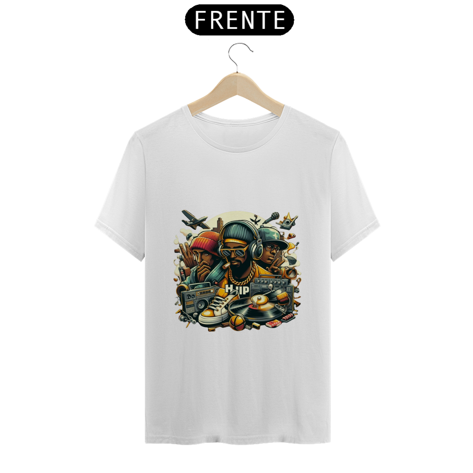 Camiseta Estampada (Hiphop 1)