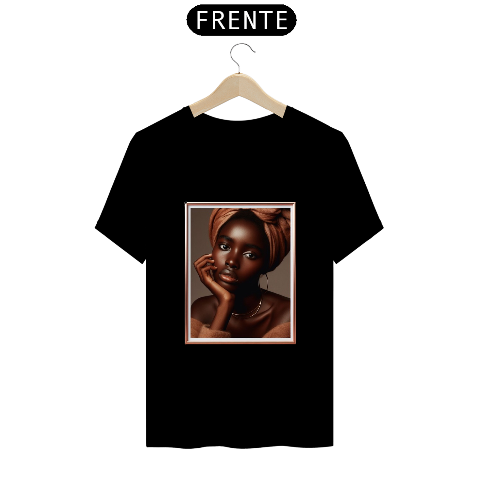 Camiseta Prime Estampada (Quadro Africana)