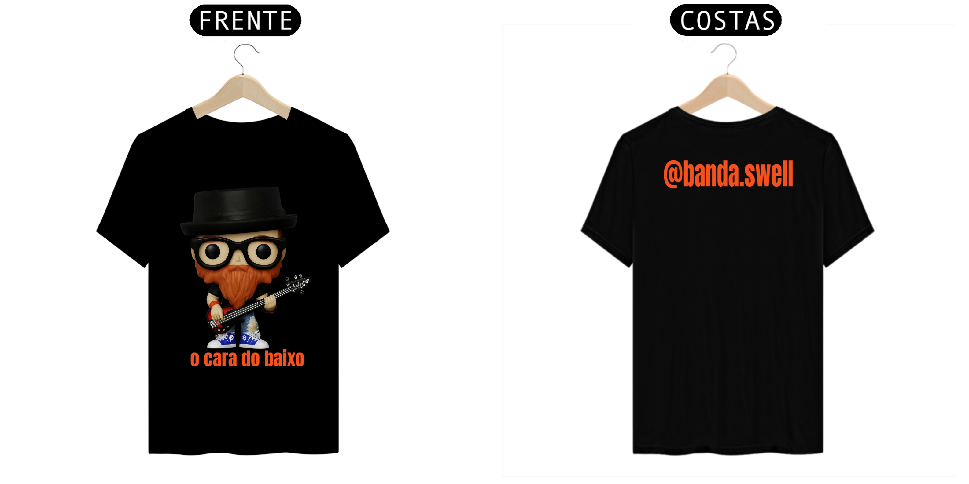 Camiseta O cara do Baixo Swell - Prime