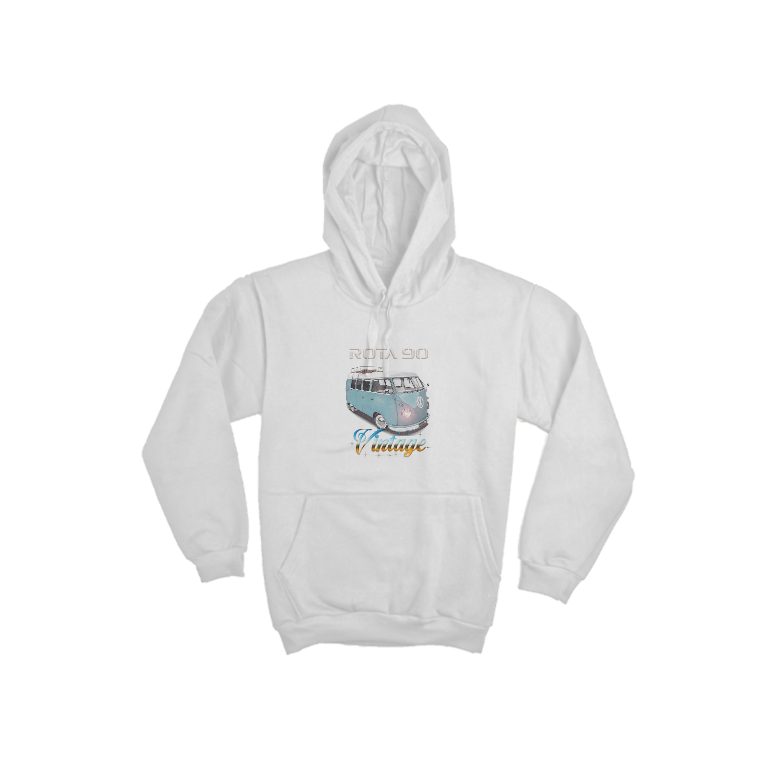 MOLETOM CANGURU ROTA 90 VINTAGE