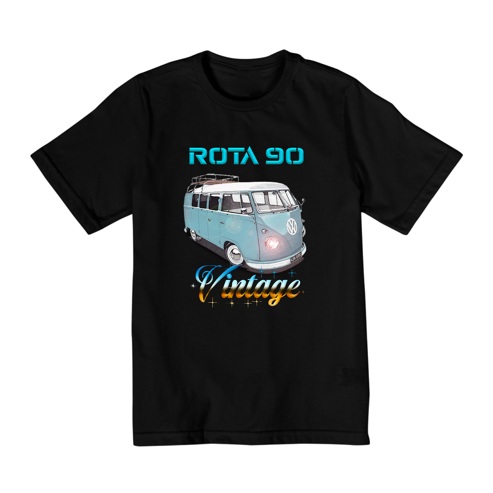 CAMISETA INFANTIL ROTA 90 VINTAGE