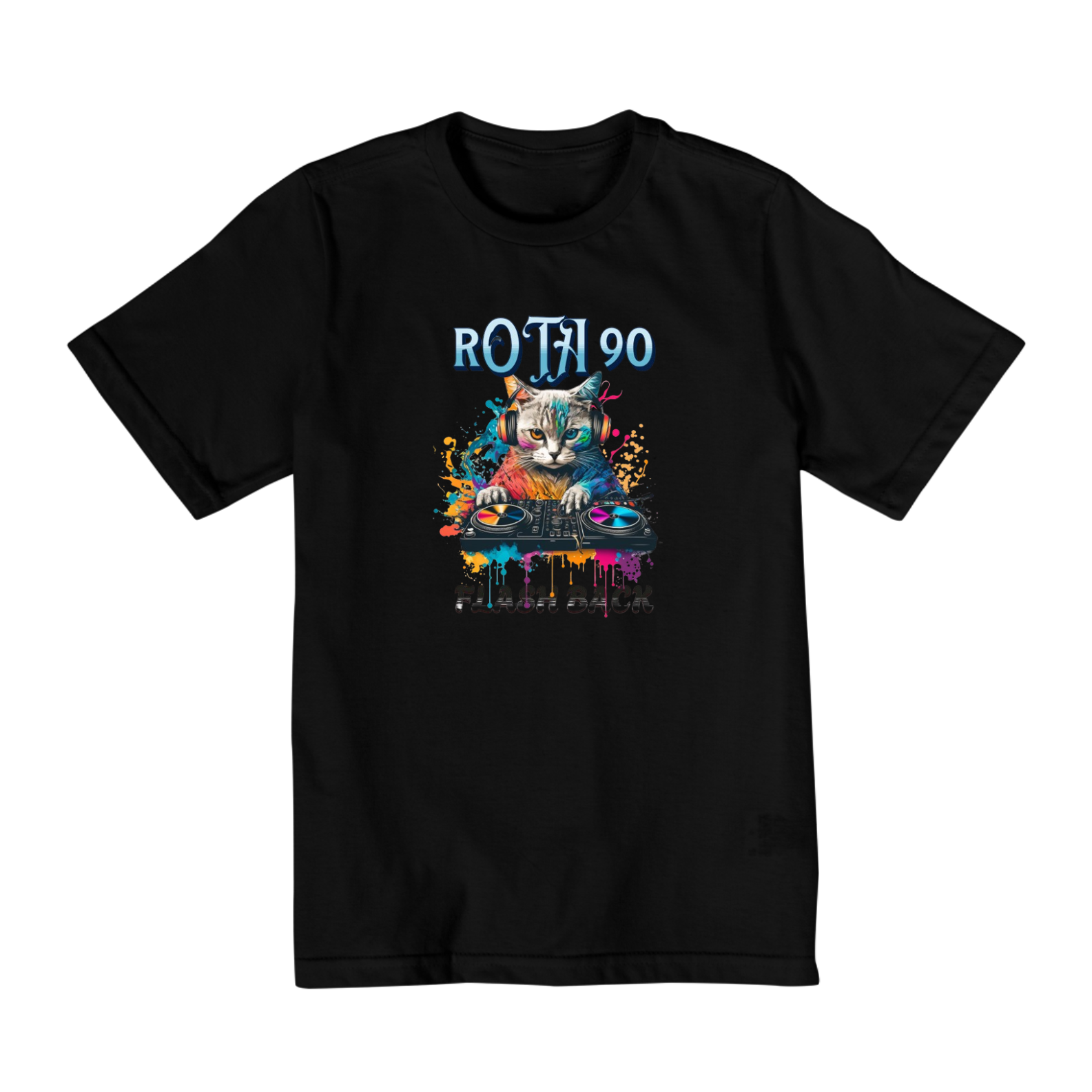 CAMISETA ROTA 90 PERSONAGEM ANIMADO  10 -14