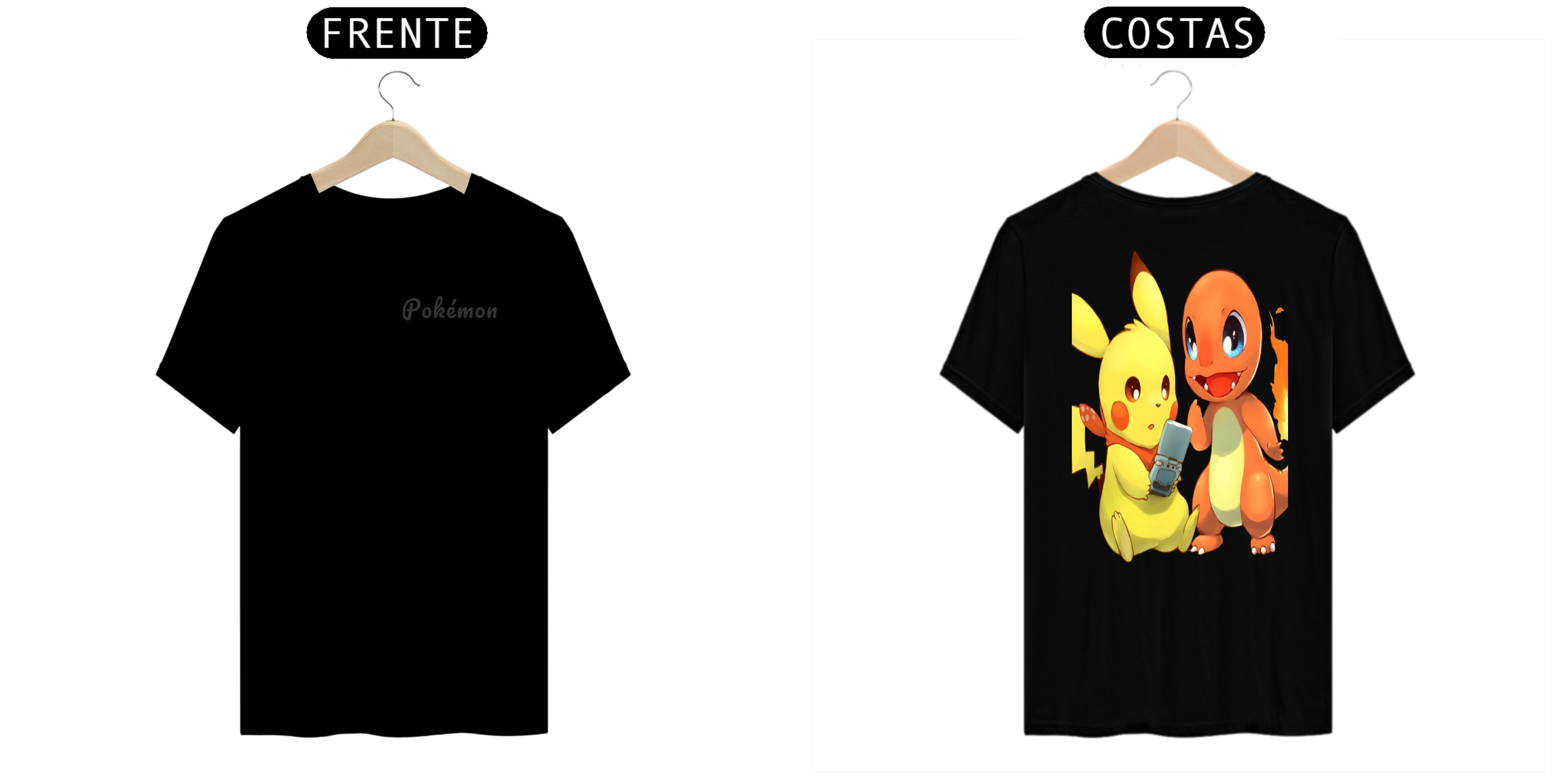 Camisas pokemon