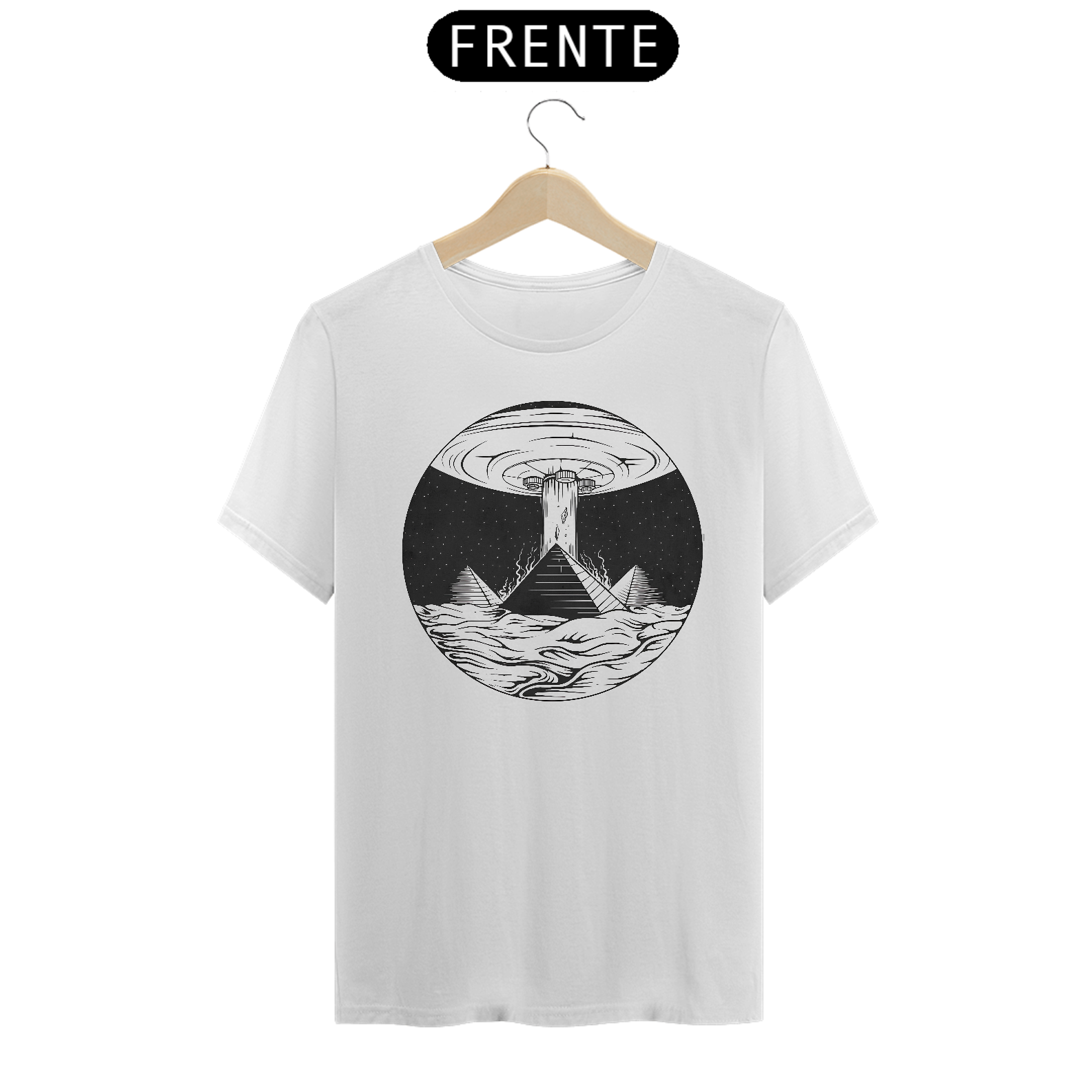 T-SHIRT UFO-PIRAMIDE