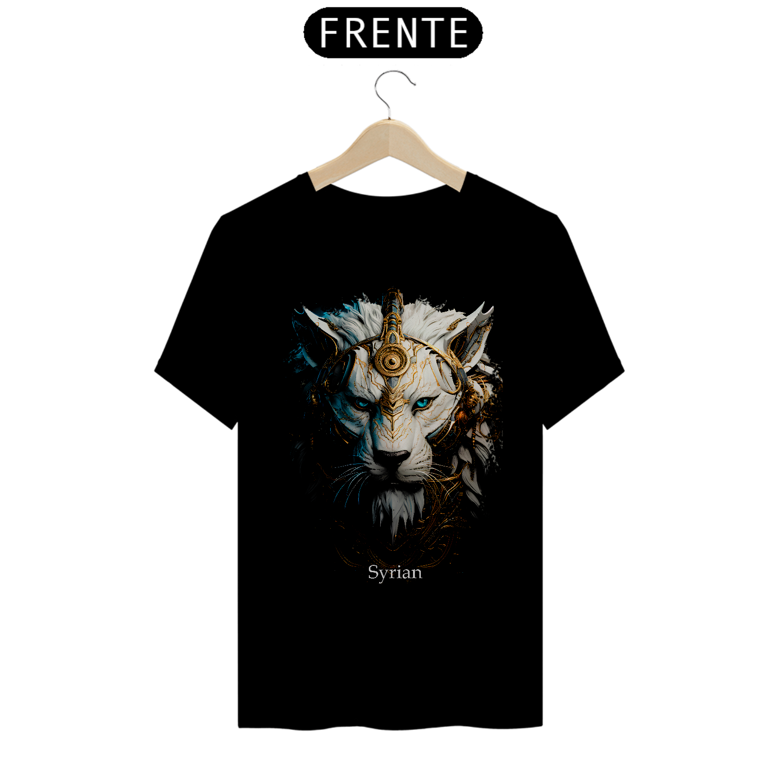T-SHIRT SIRIANO LEAO BRANCO