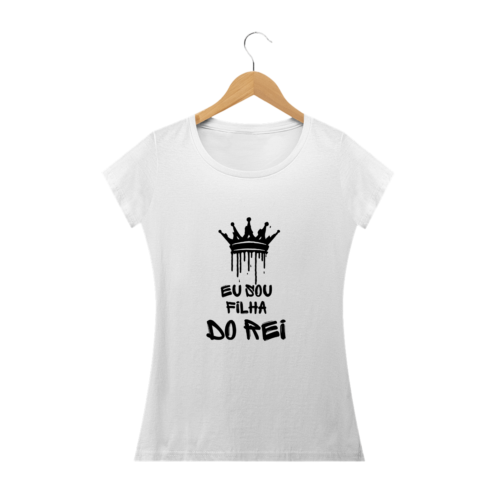 camiseta sou filha do rei