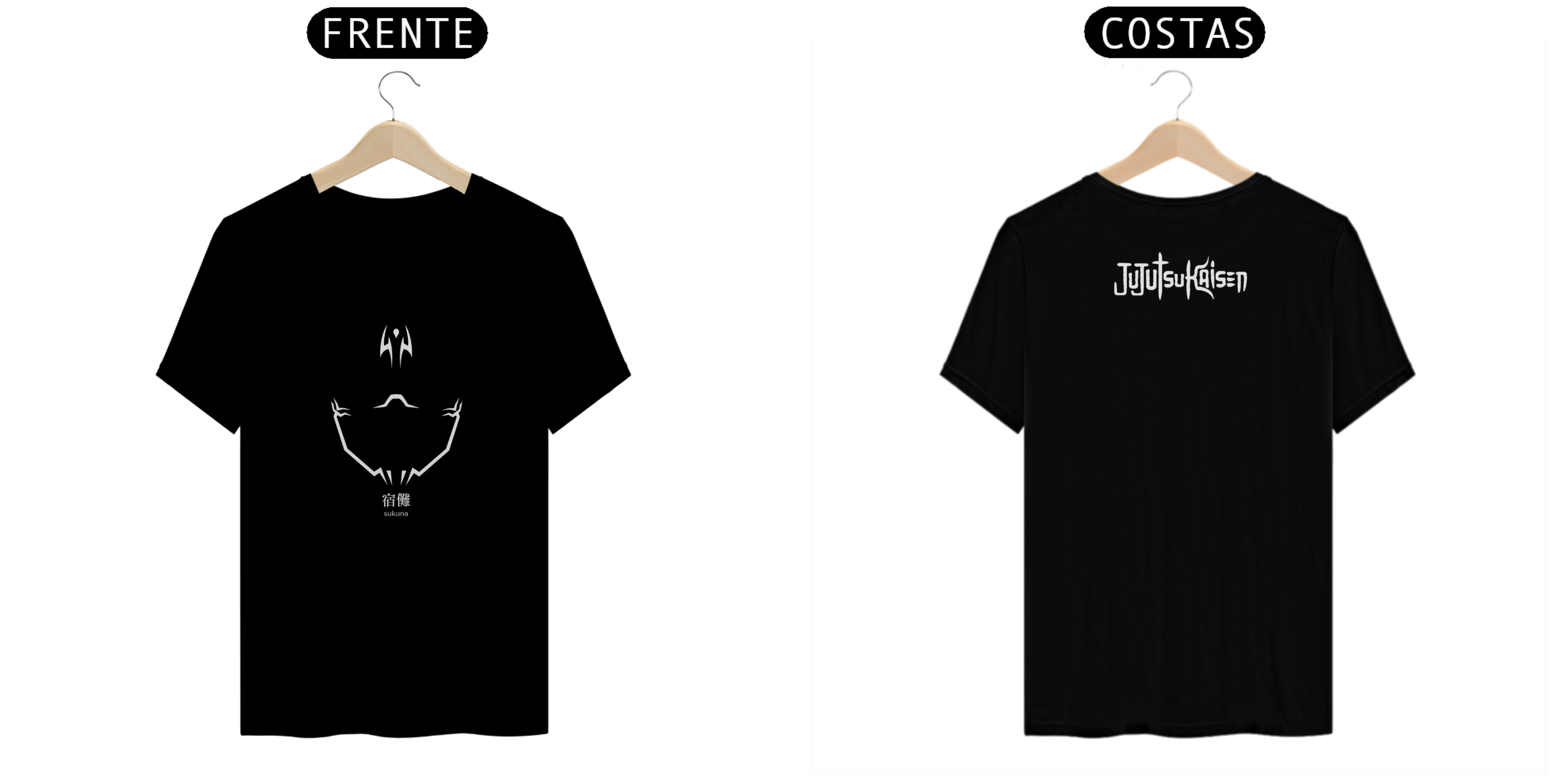 camiseta do sukuna jujutsu kaisen
