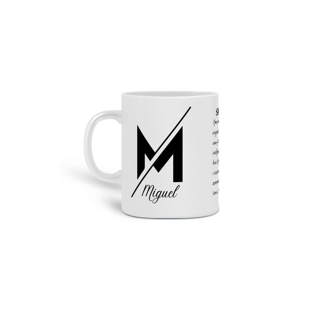 Caneca com Significado Miguel