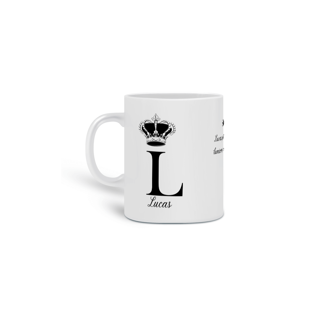 Caneca com Significado Lucas