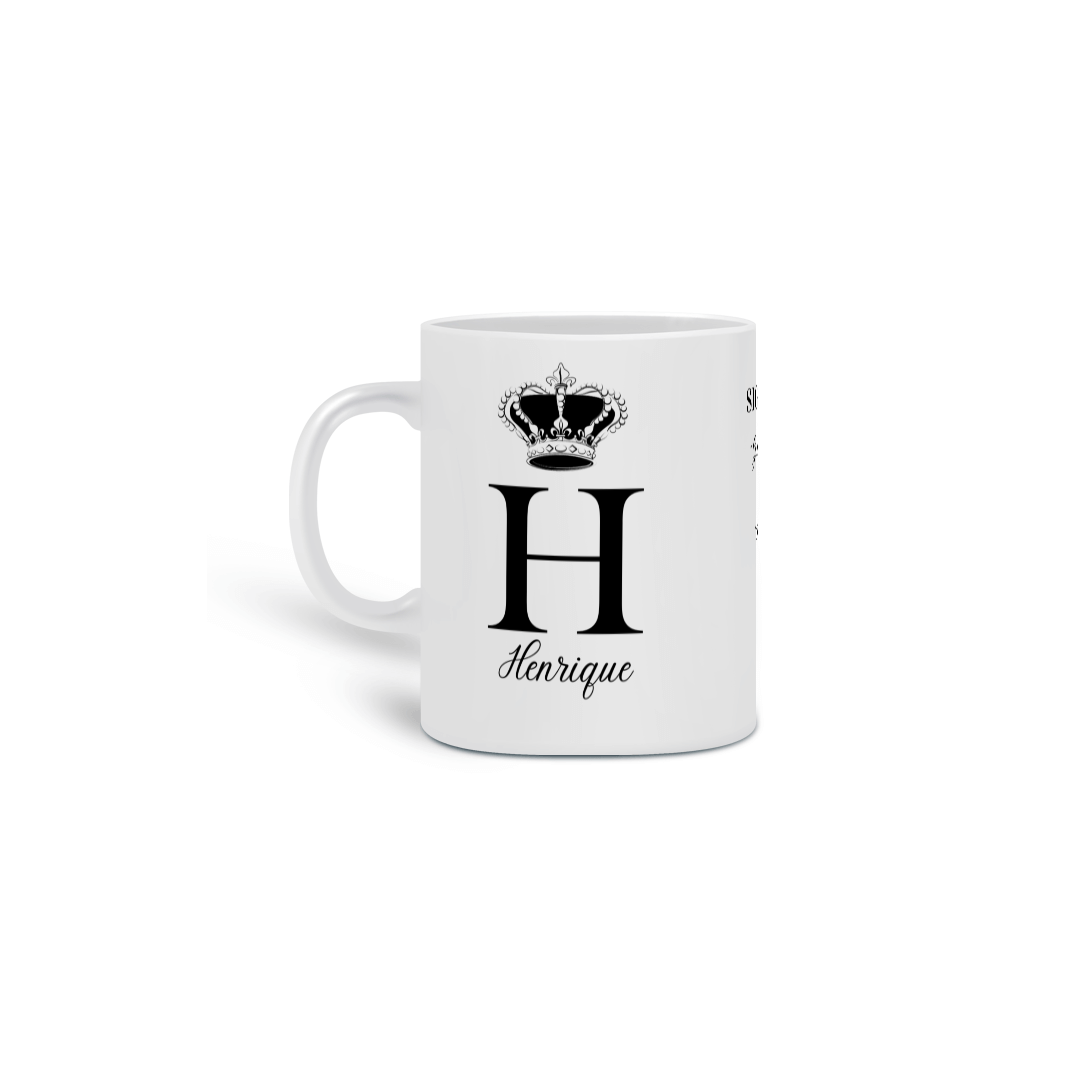 Caneca com Significado Henrique
