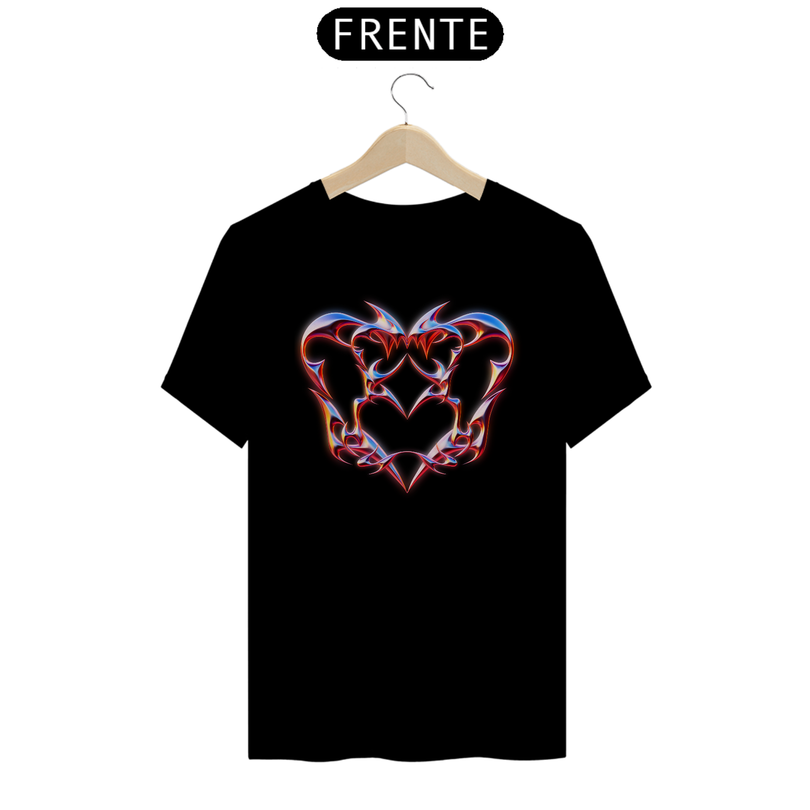 CAMISETA METAL HEART