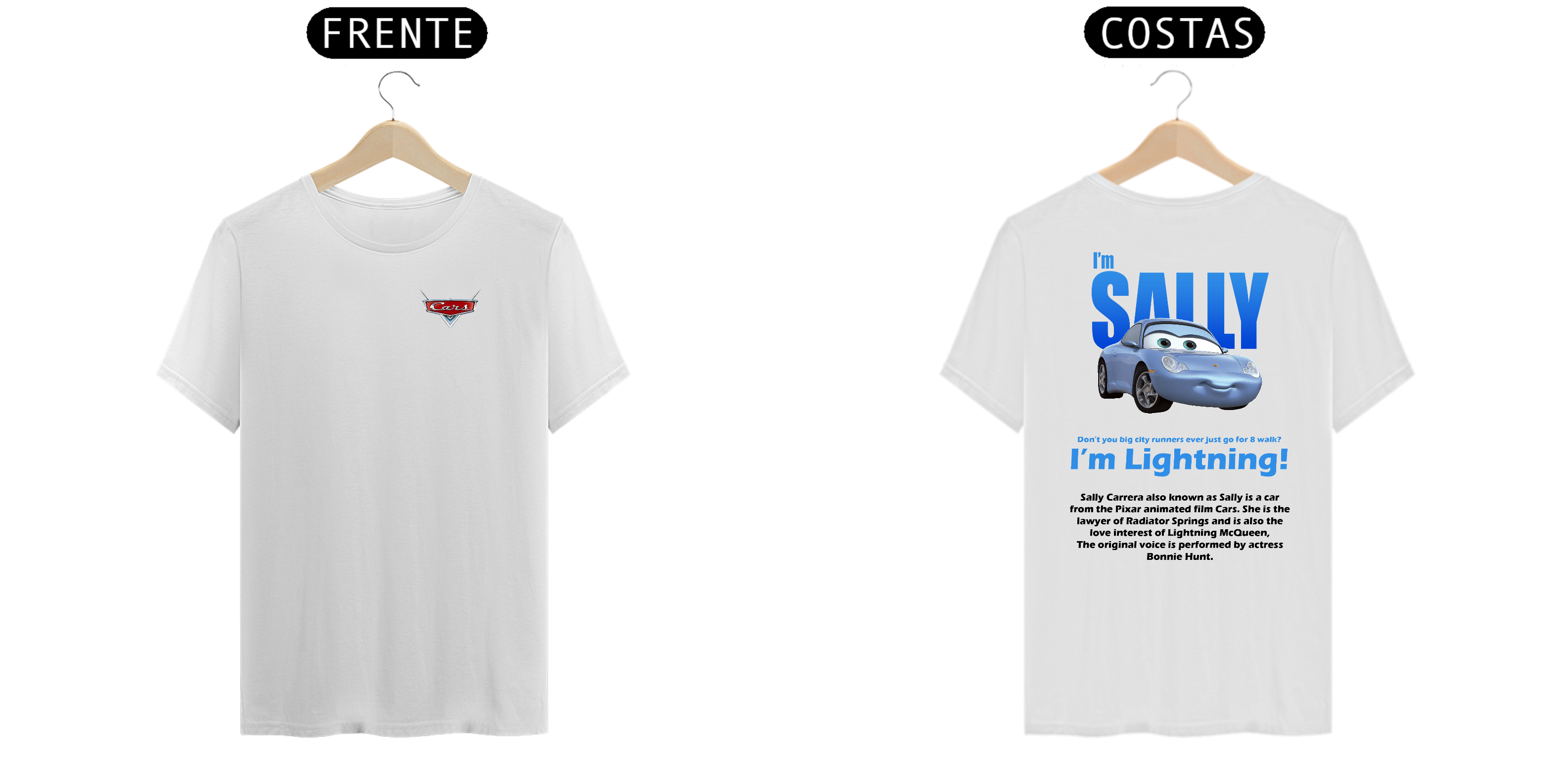 Nome do produto: Camiseta Branca - Sally