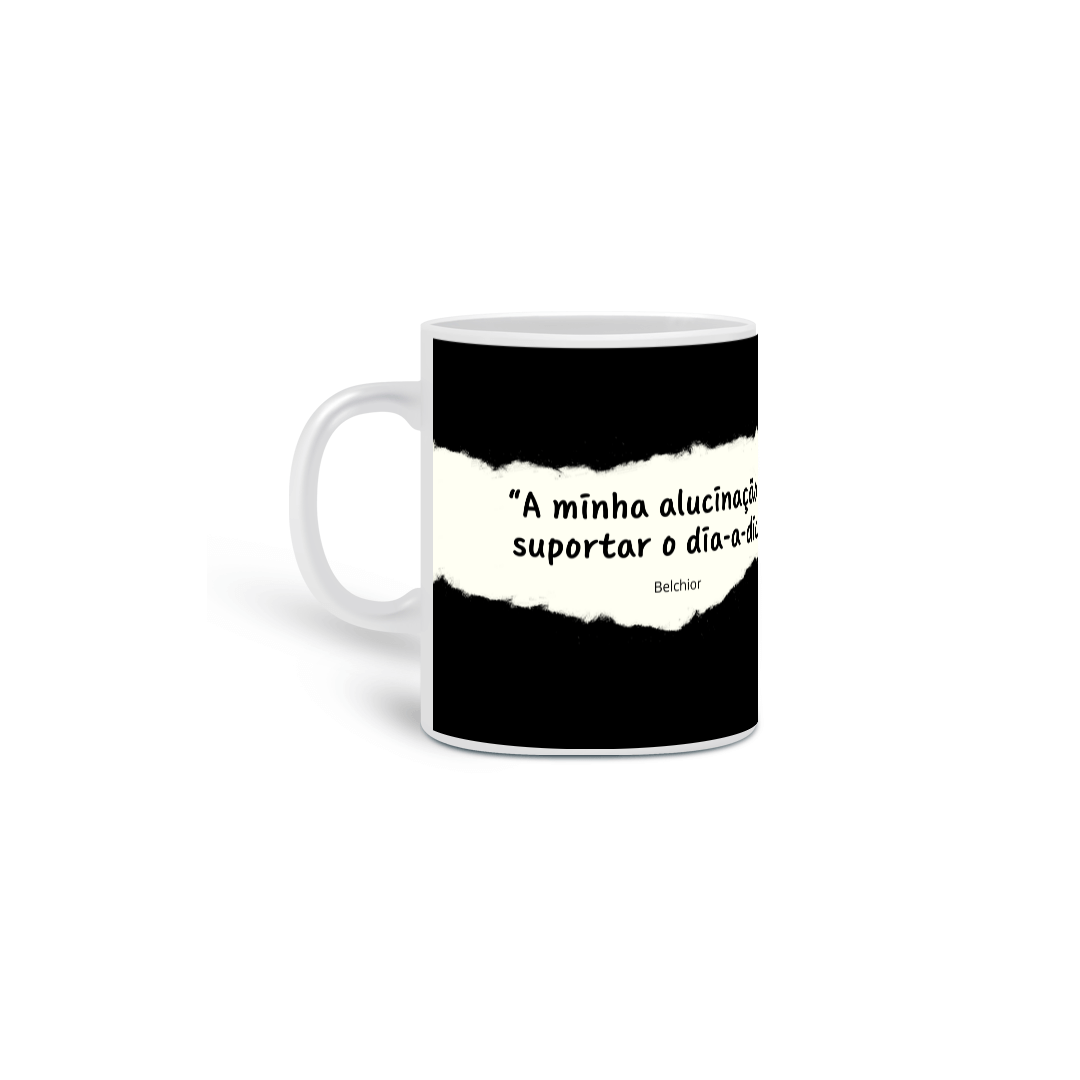 Café com Belchior - Caneca personalizada 