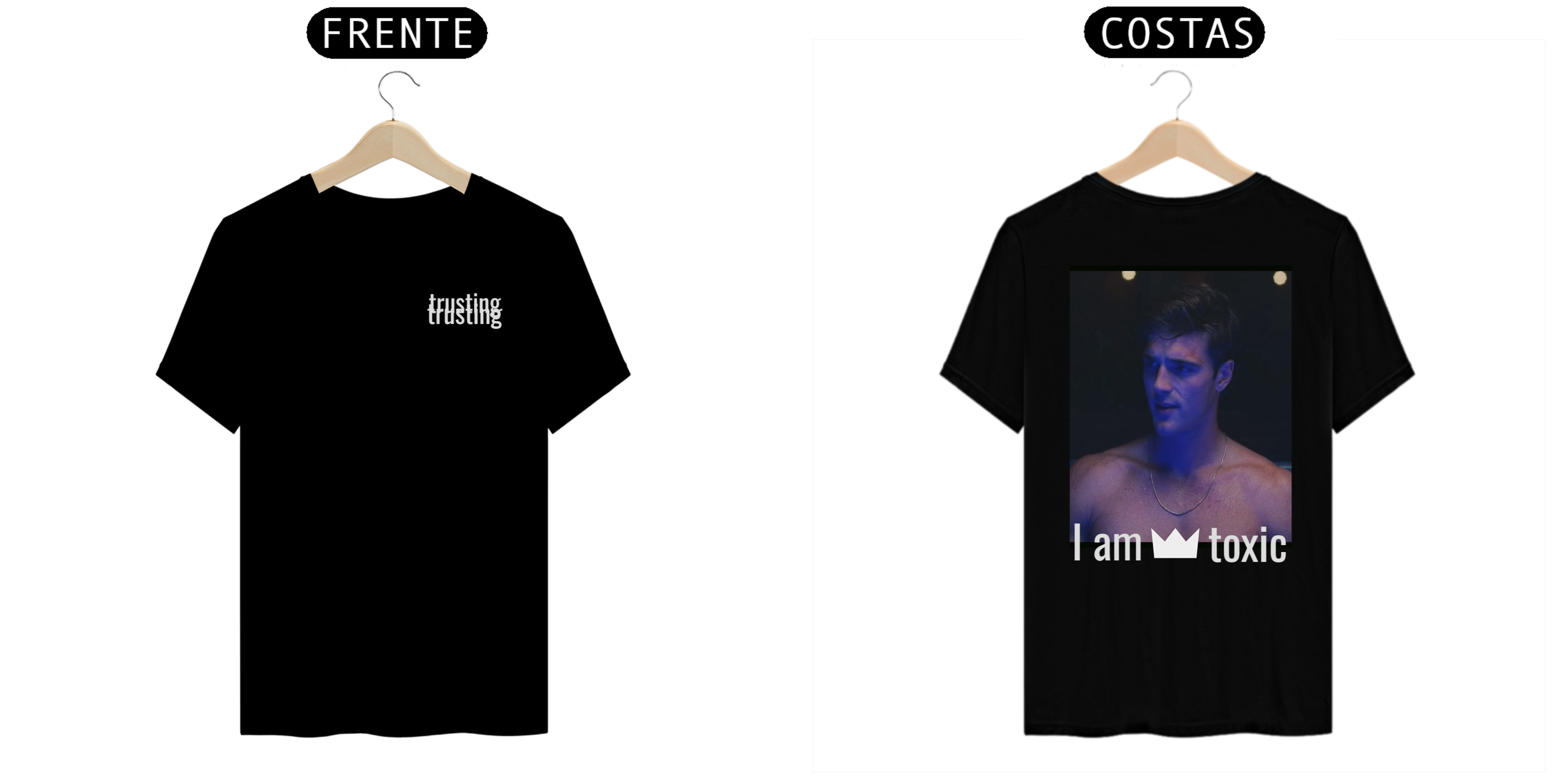 T-Shirt Prime - Estampada Atras - Toxic