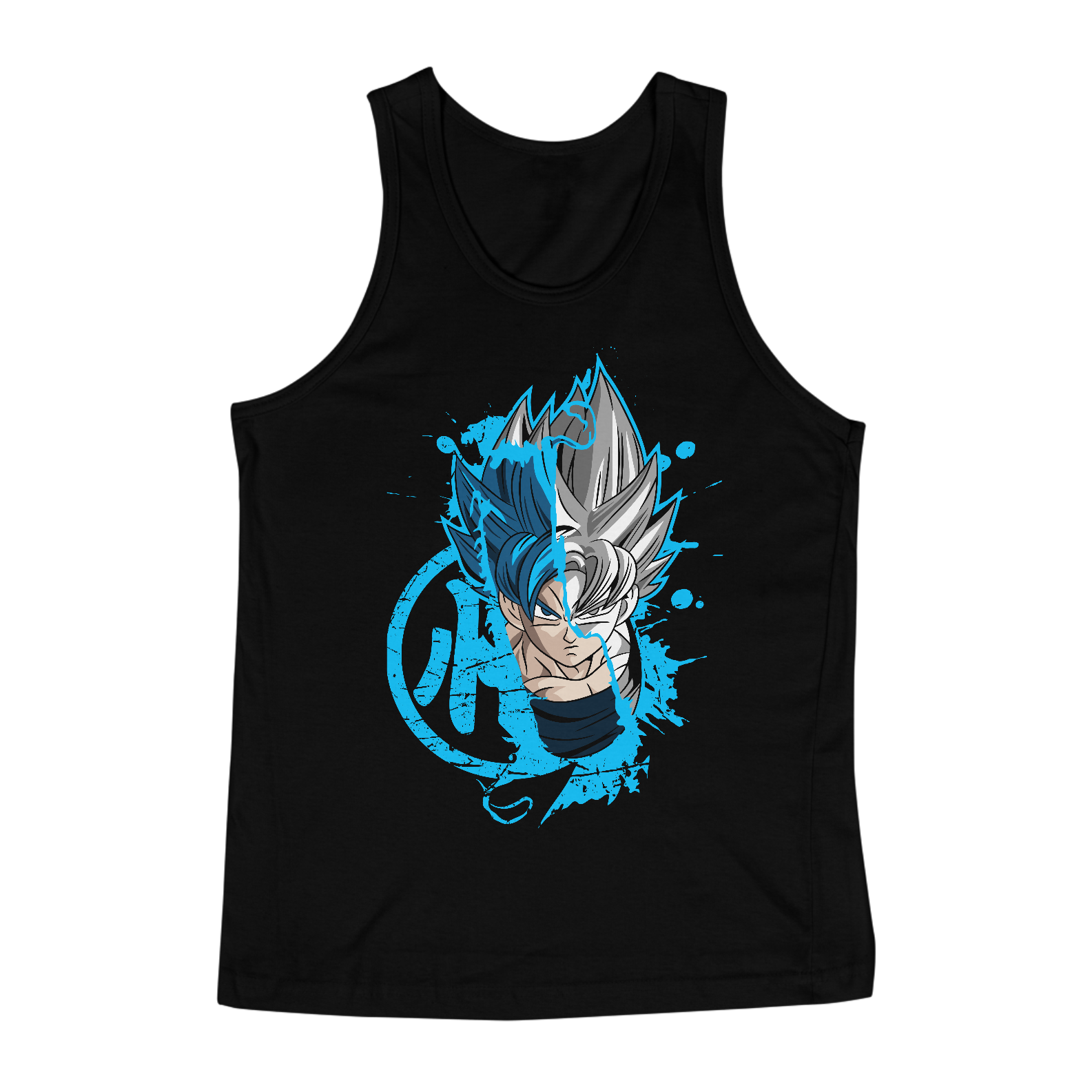 Nome do produto  Regata Goku ssj Blue