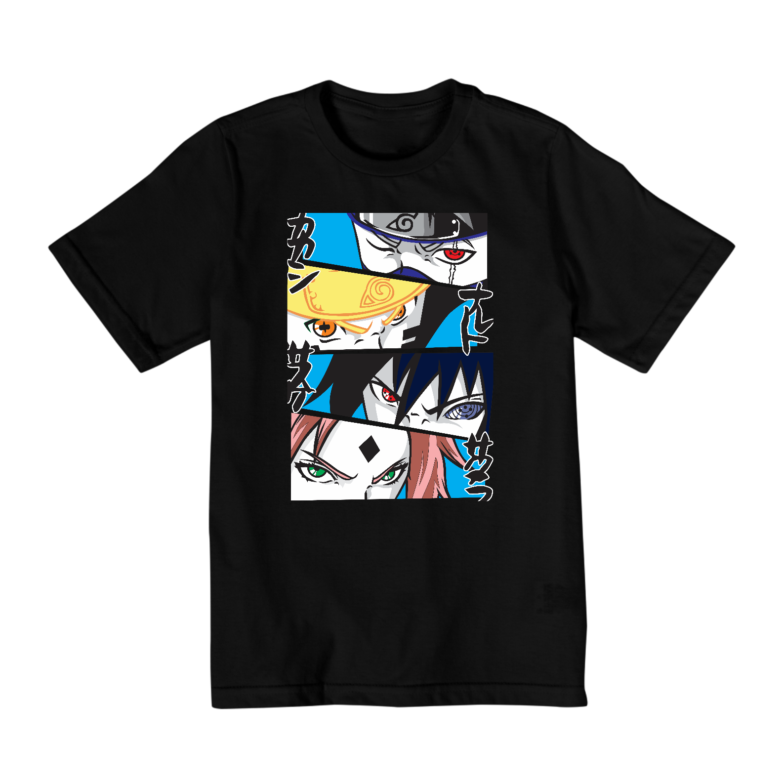 Nome do produto  Camisa KID Naruto Time 7