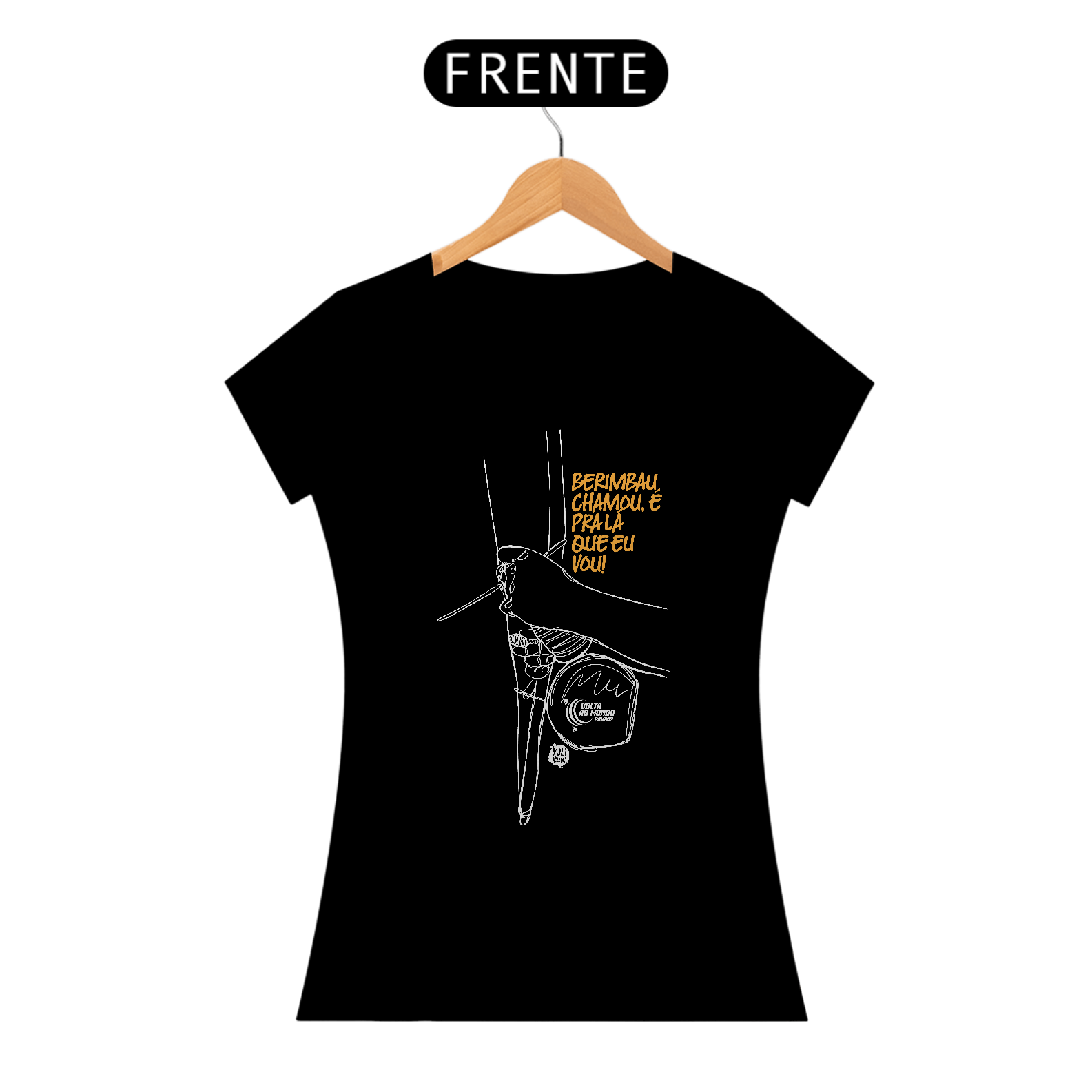 Camisa Feminina Berimbau Chamou