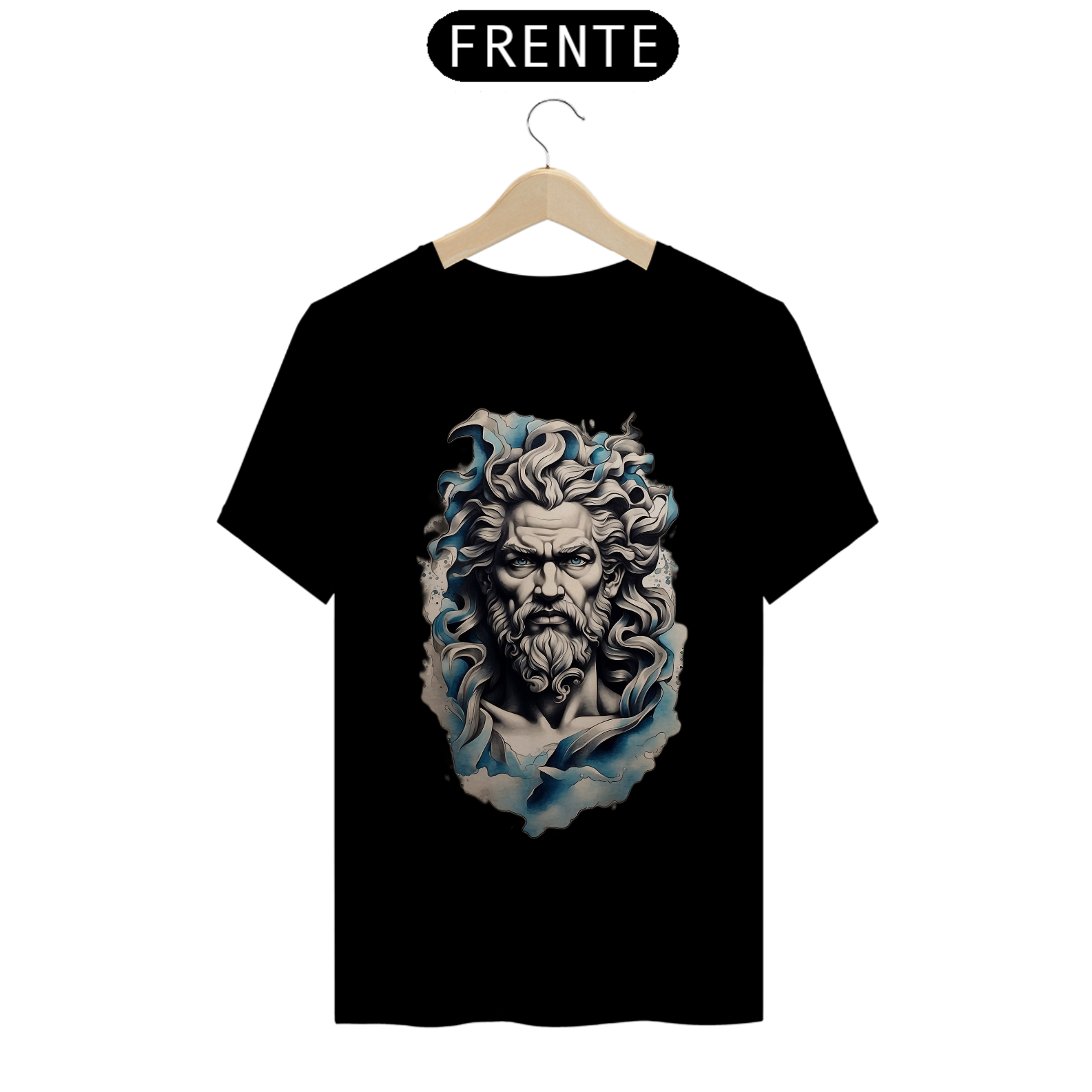 Camiseta Masculina Estampa Zeus