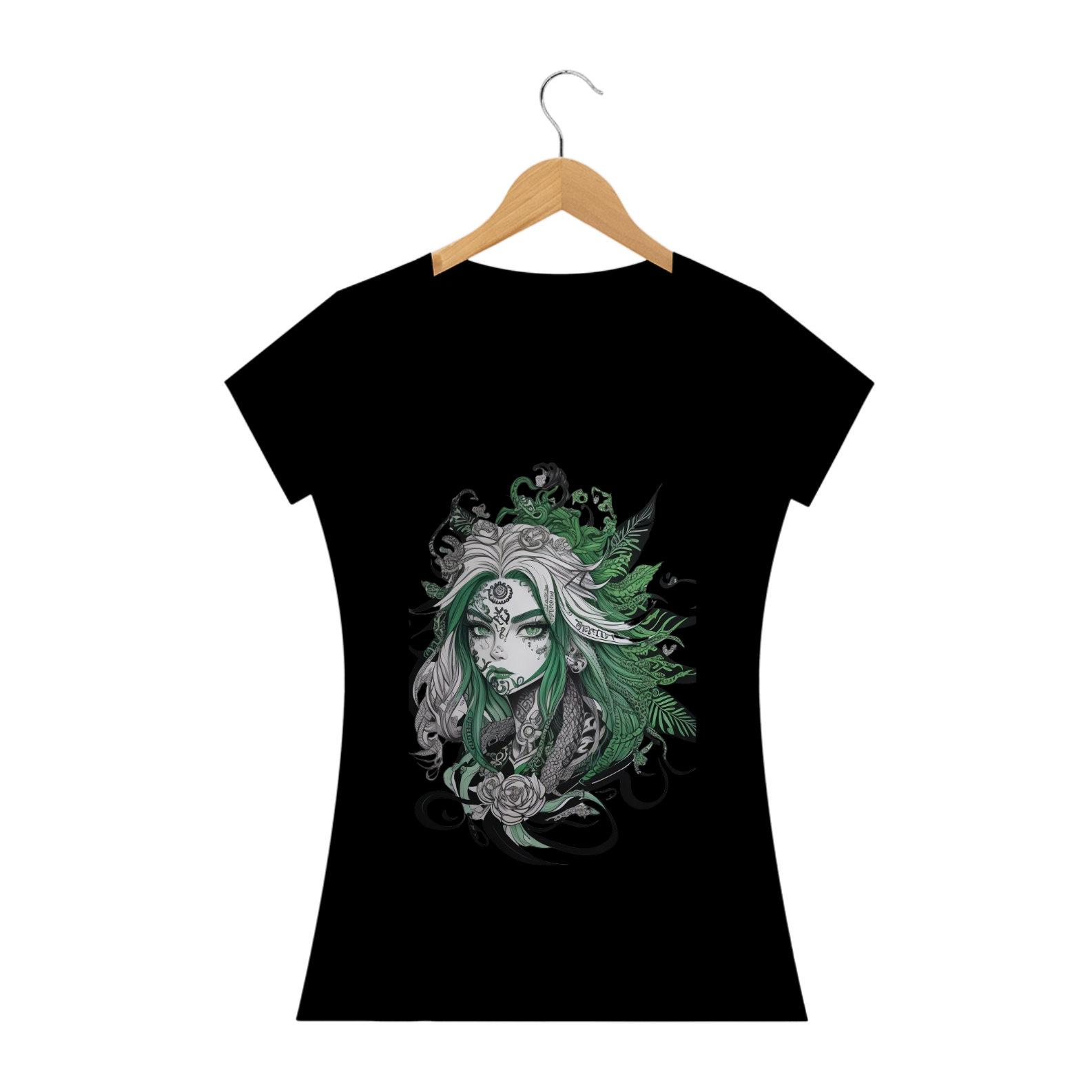 Camiseta Feminina Estampa Druida