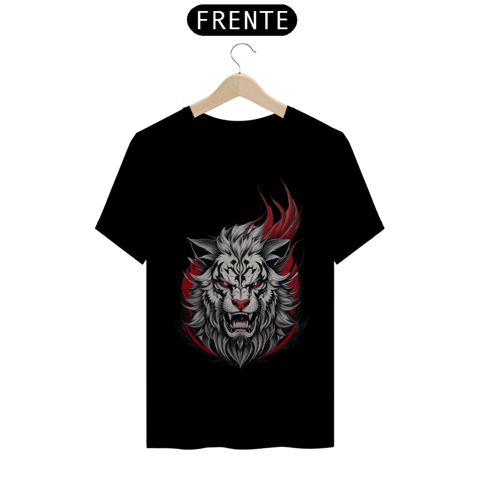 Camiseta Masculina Estampa Tigre