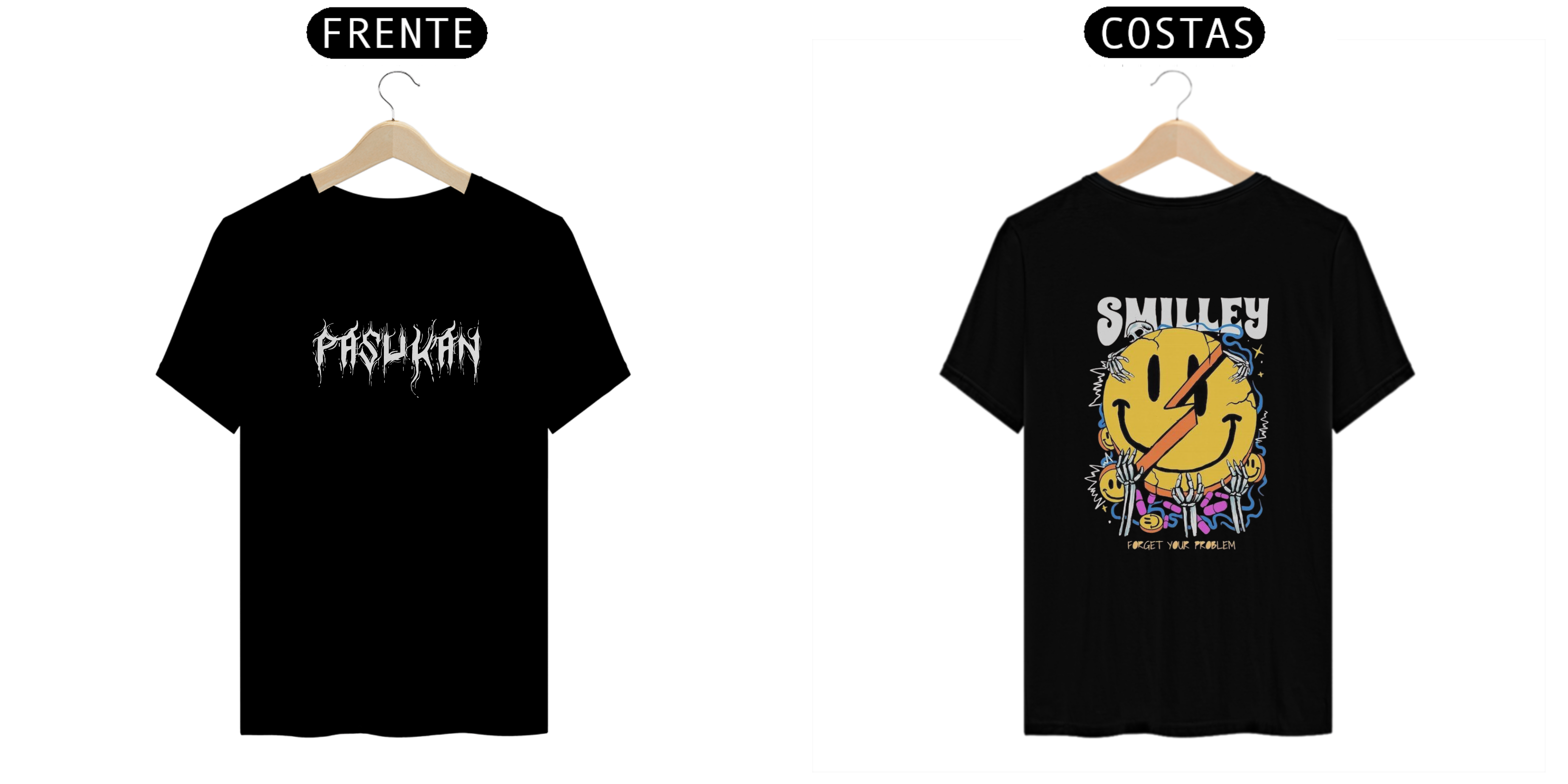 Camiseta Pasukan smiley