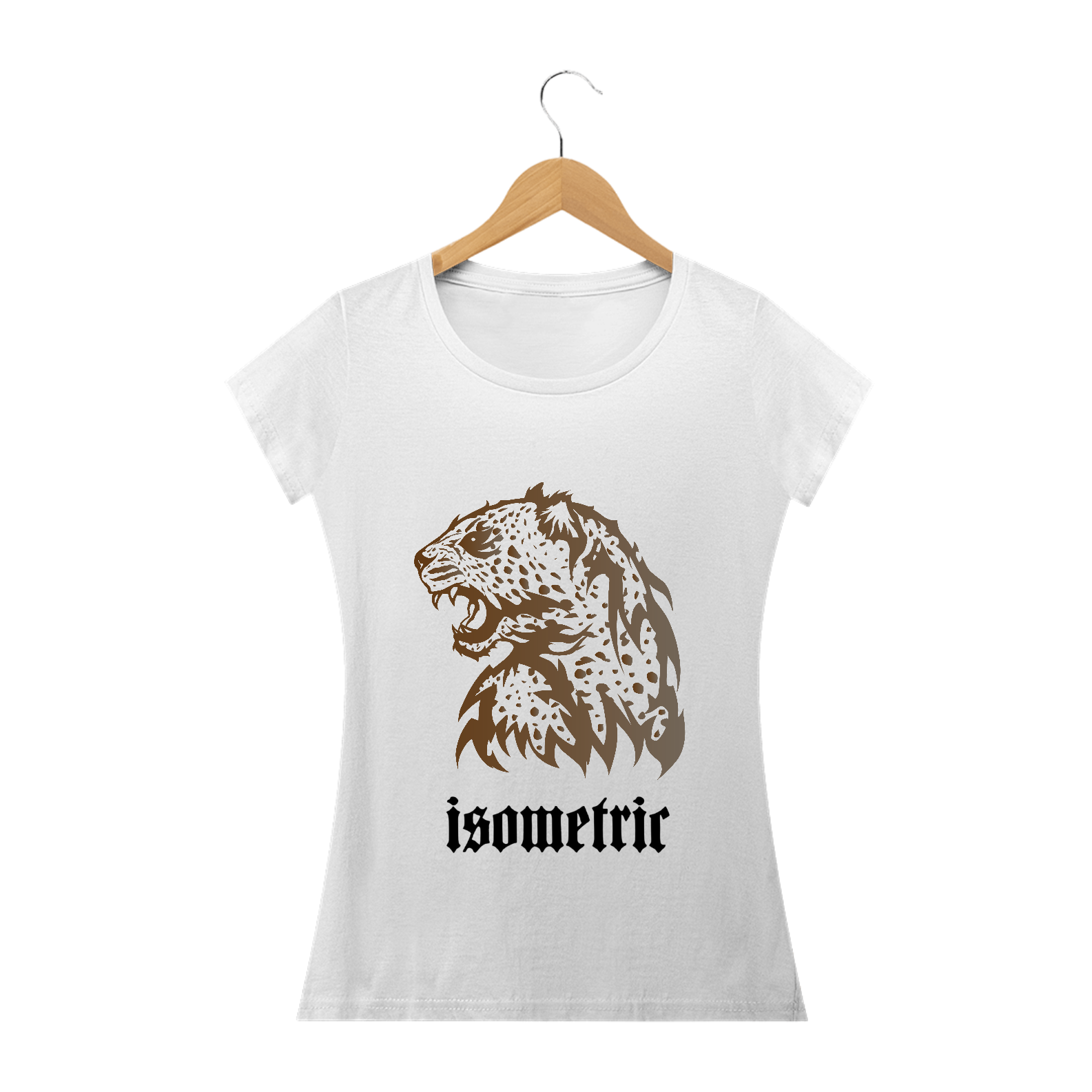 T-Shirt Premiun Leopard Feminina