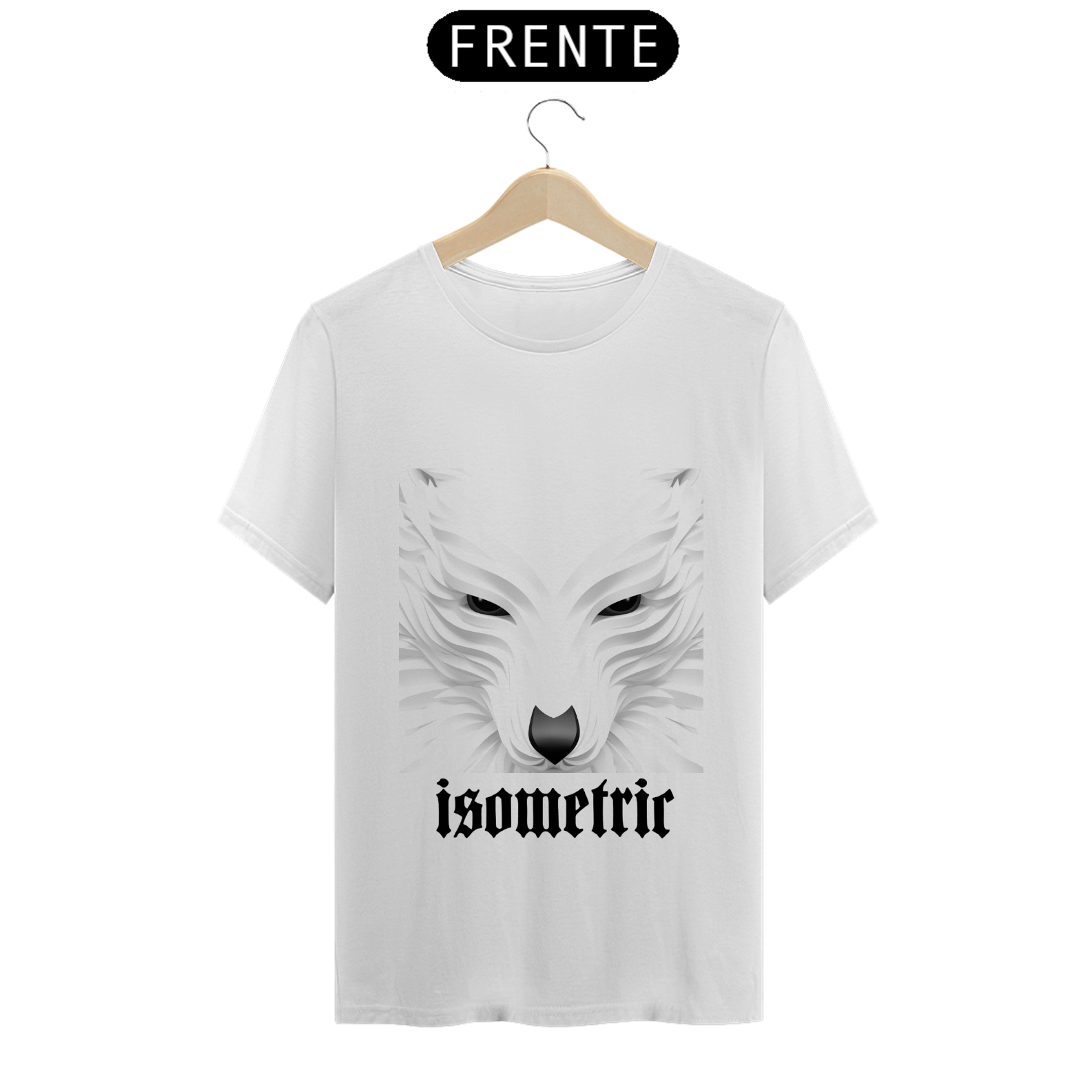 T-Shirt Premiun Lobo Masculina 