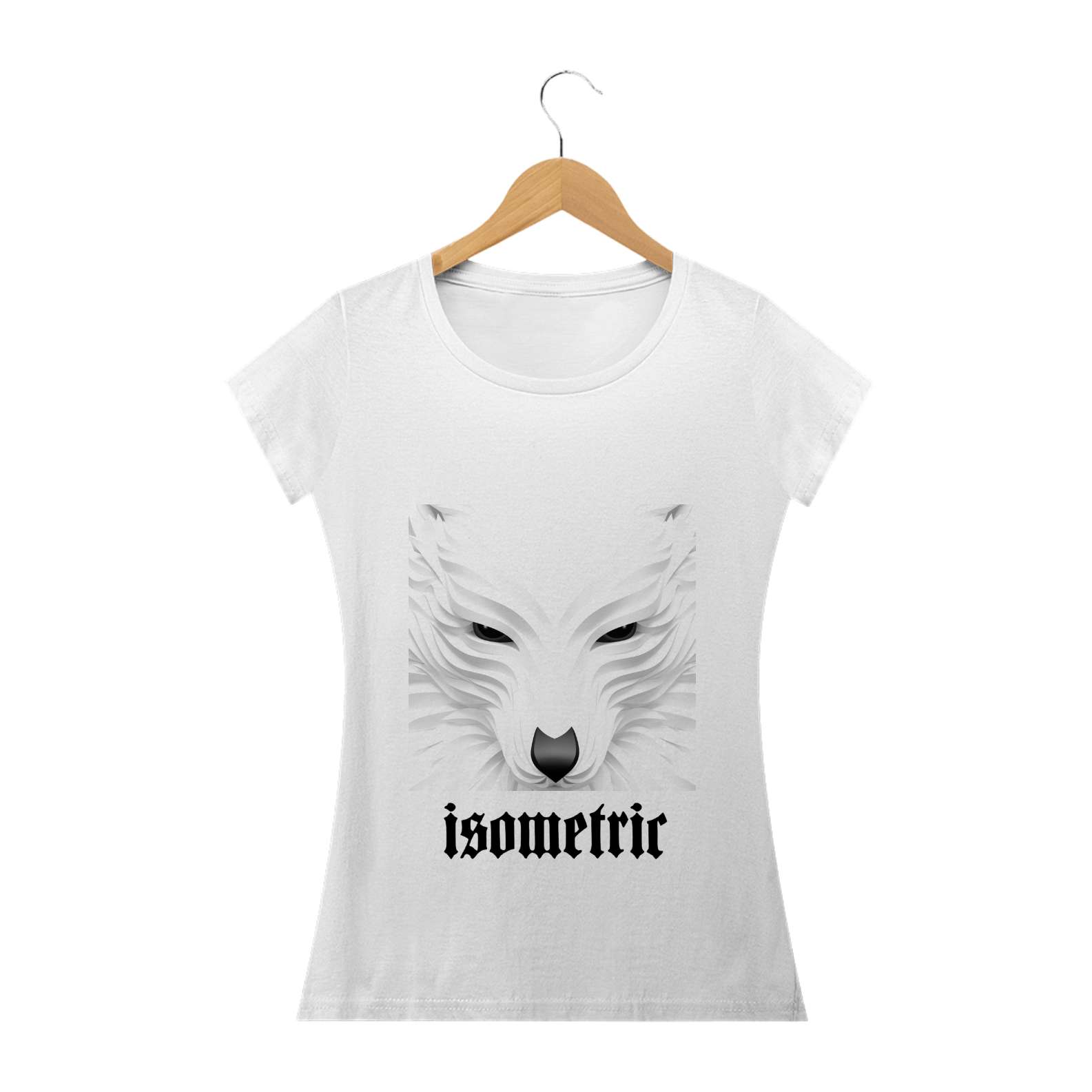 T-Shirt Premiun Lobo Feminina